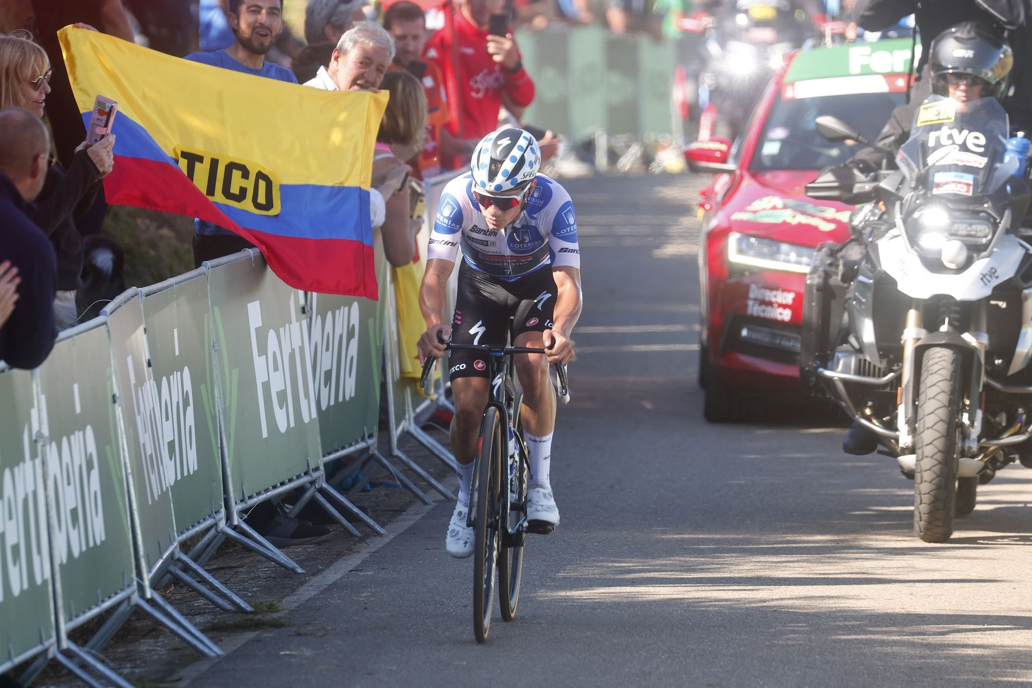 Holte Sich Bei Der Letzten Vuelta-Bergankunft Den Tagessieg: Remco Evenepoel.