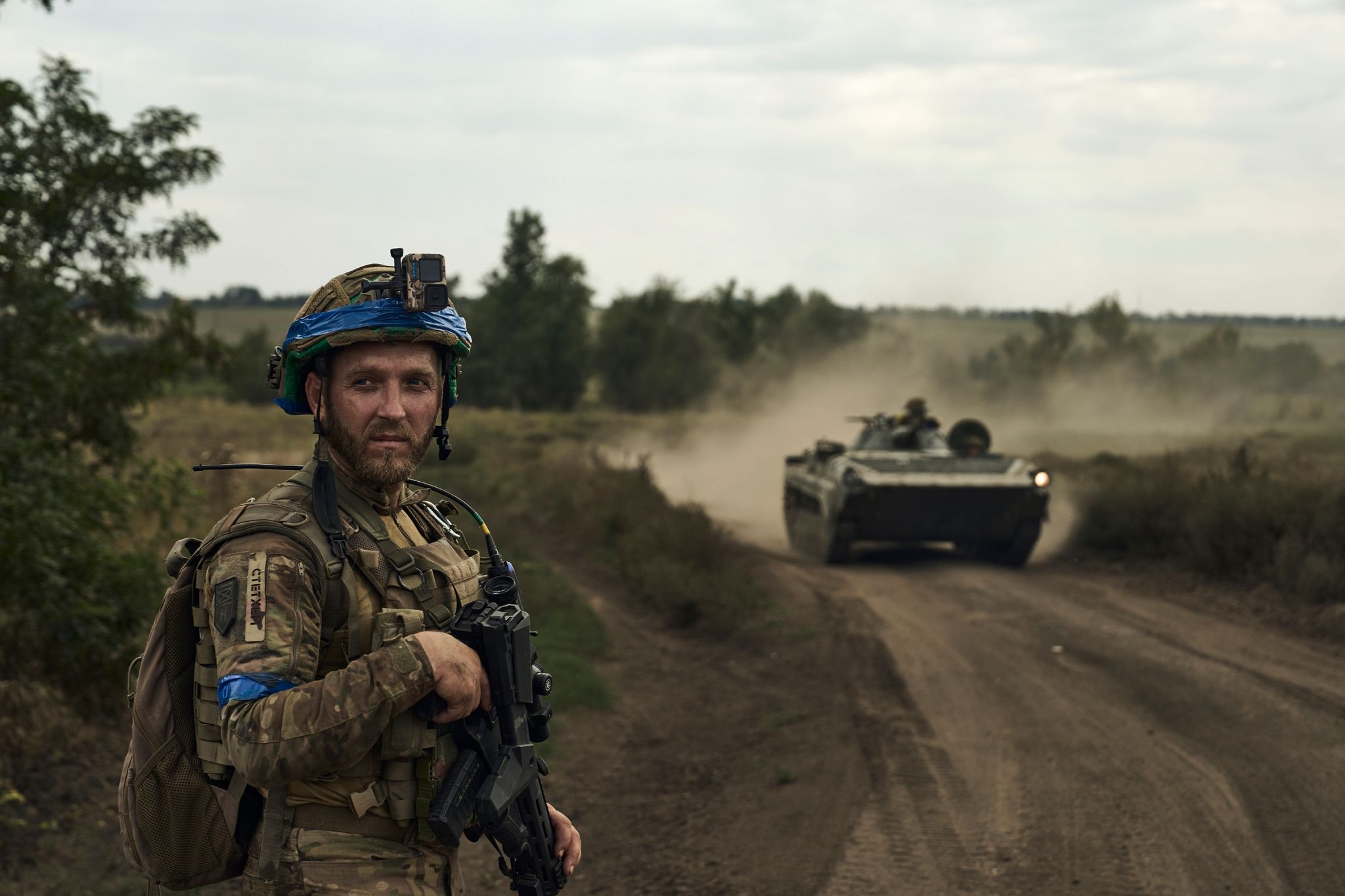 Die Region Um Bachmut Ist Schauplatz Heftiger Kämpfe Mit Den Russischen Streitkräften.