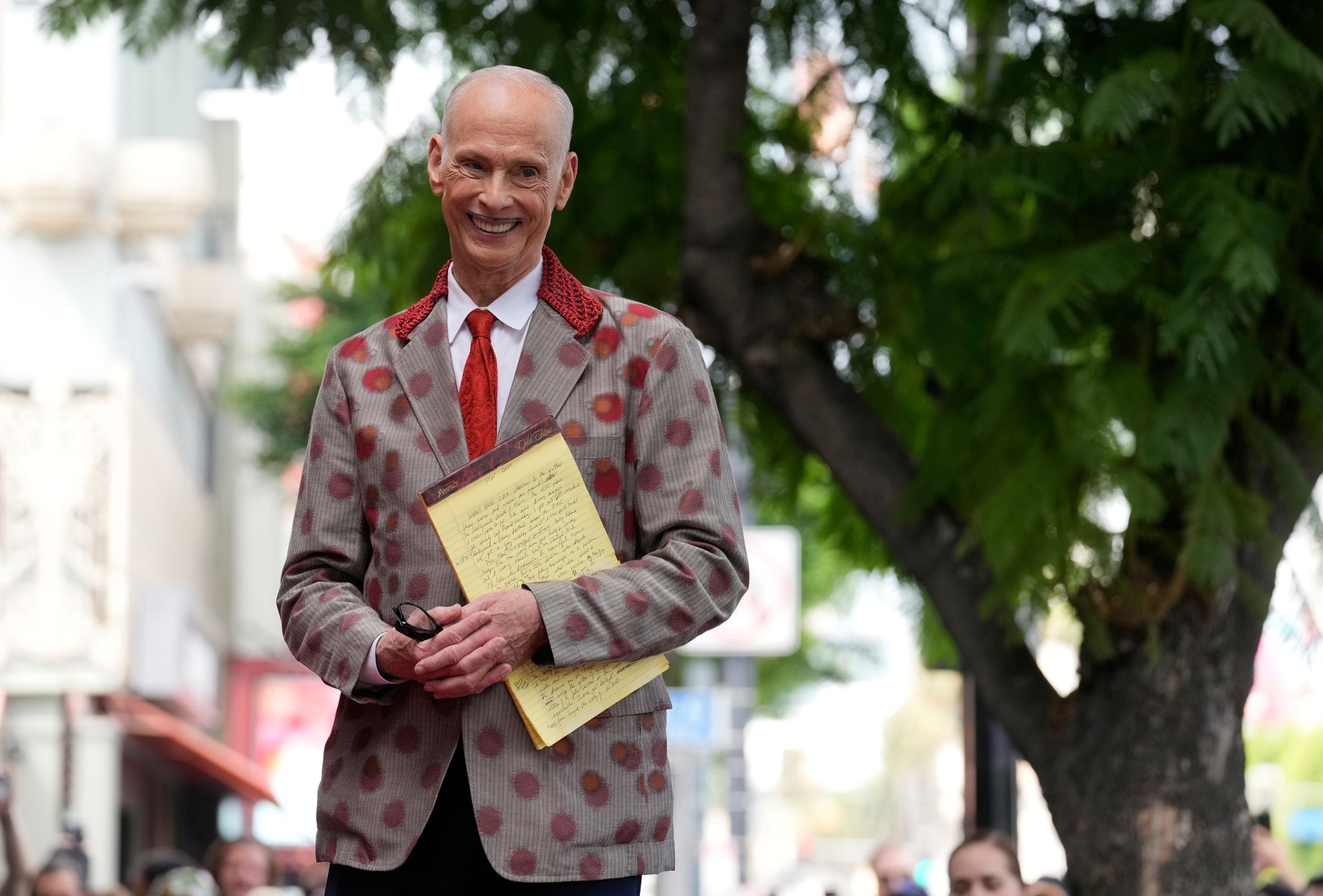John Waters Wird Mit Einem Stern Auf Dem Hollywood «Walk Of Fame» Geehrt.