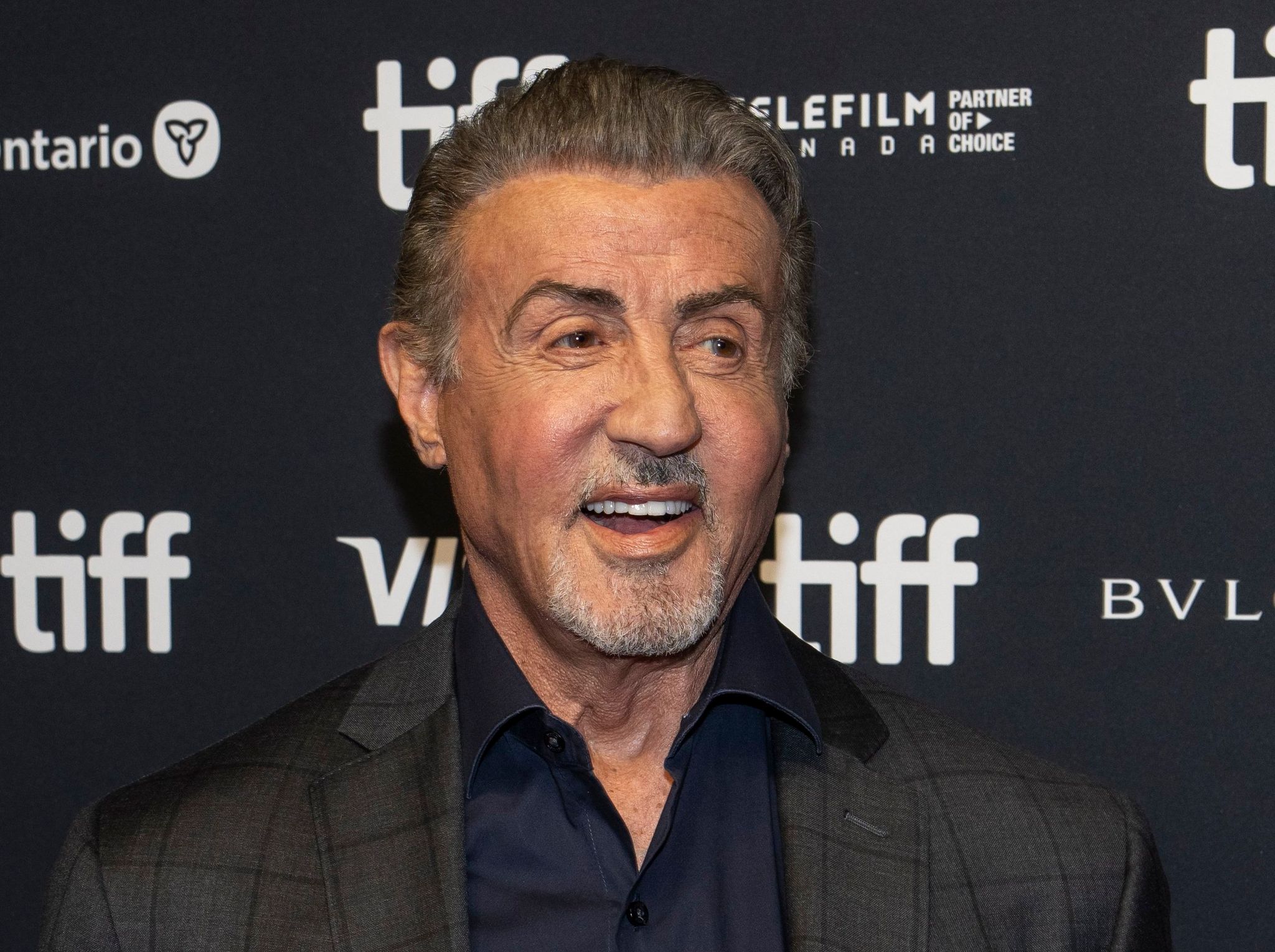 Sylvester Stallone Besuchte Das Toronto International Film Festival TIFF.