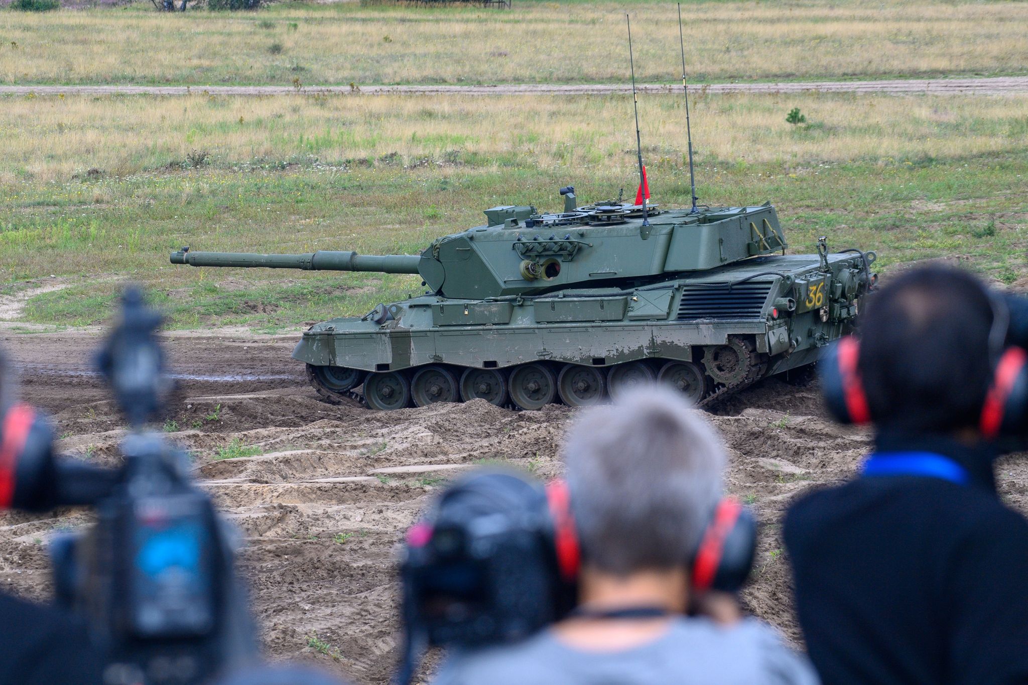 Ein Kampfpanzer Vom Typ Leopard 1.
