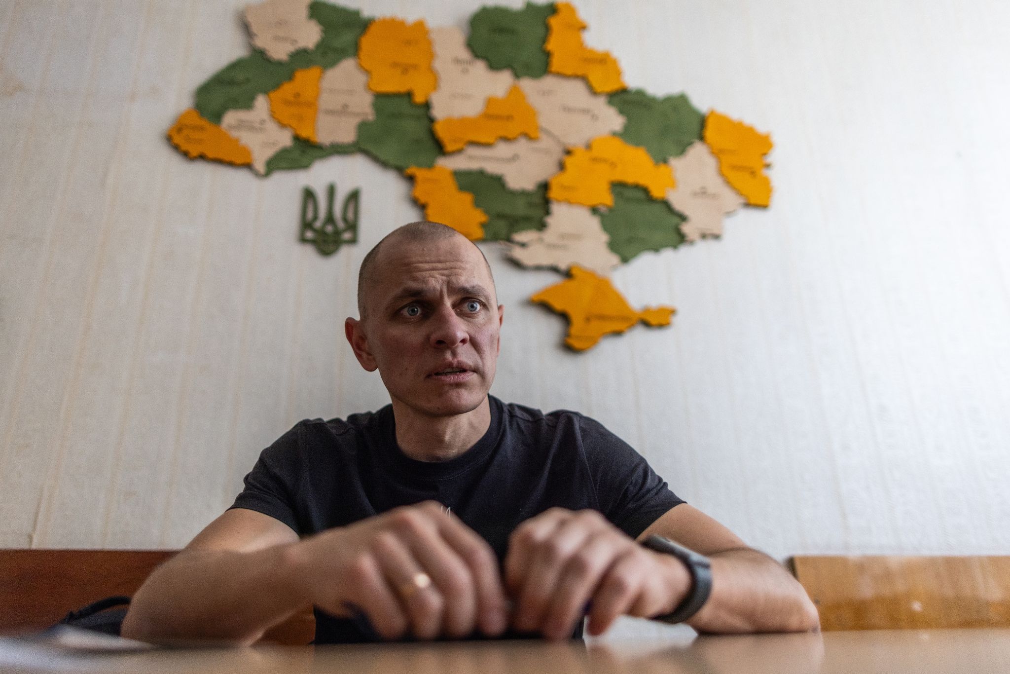 Dmytro Orlow, Der Bürgermeister Der Von Russischen Soldaten Besetzten Ukrainischen Kraftwerksstadt Enerhodar Sieht Eine Große Unfall-Gefahr Im Atomkraftwerk Saporischschja.