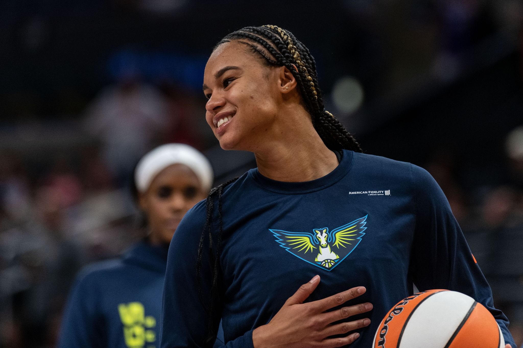Erreichte Mit Den Dallas Wings Das Halbfinale: Satou Sabally.