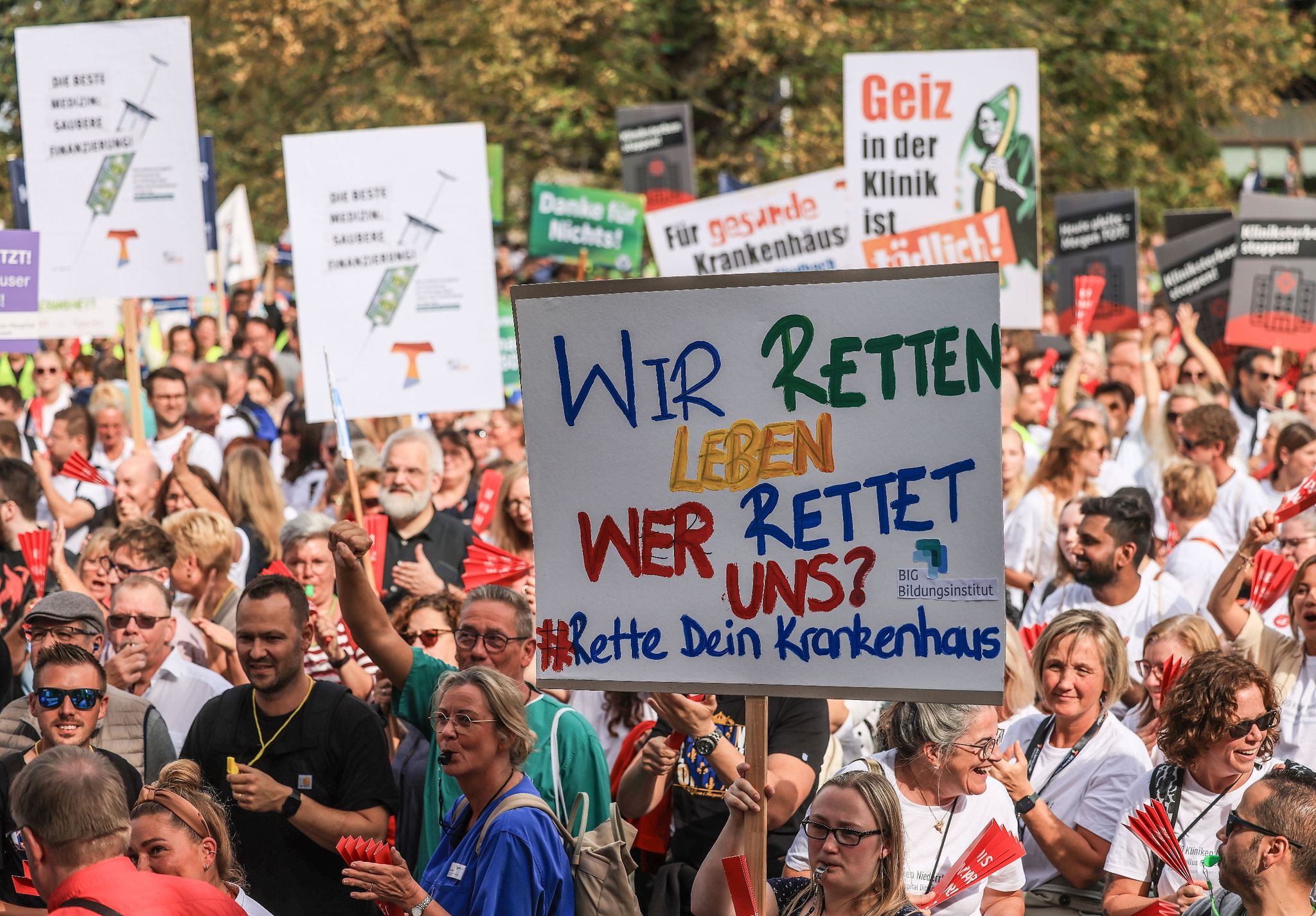 Kliniken Verlangen Bei Protesttag Zusätzliche Finanzspritzen