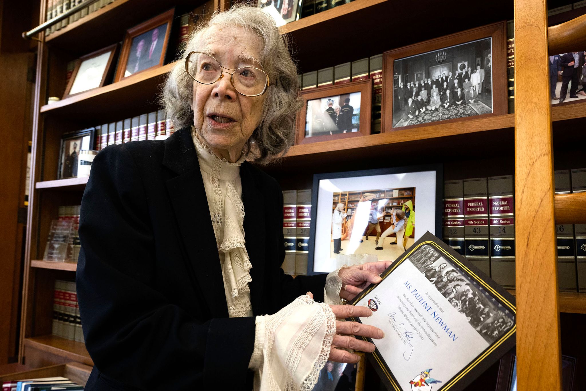 Pauline Newman Im Mai 2023  In Ihrem Büro In Washington.