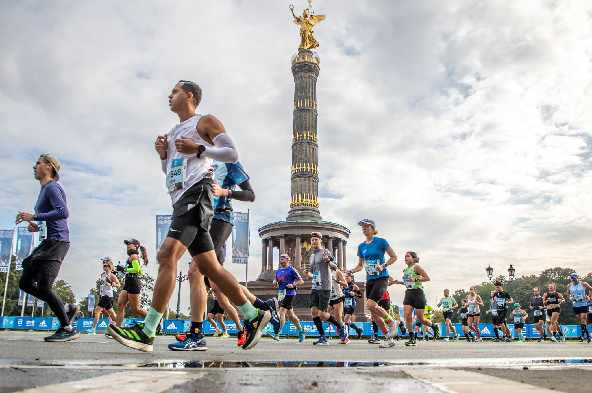 Am Wochenende Findet Der Berlin-Marathon Statt.