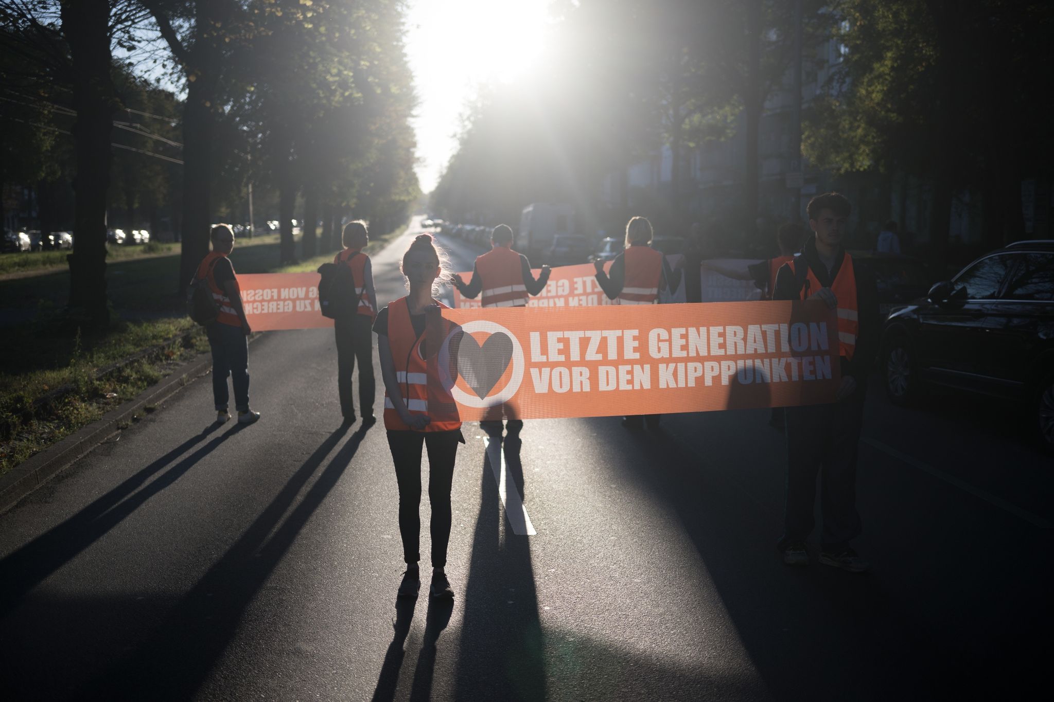 Trotz Des Angekündigten Verbots Von Protestaktionen Plant Die Klimaschutzgruppe Letzte Generation Eine Aktion Beim Berlin-Marathon.