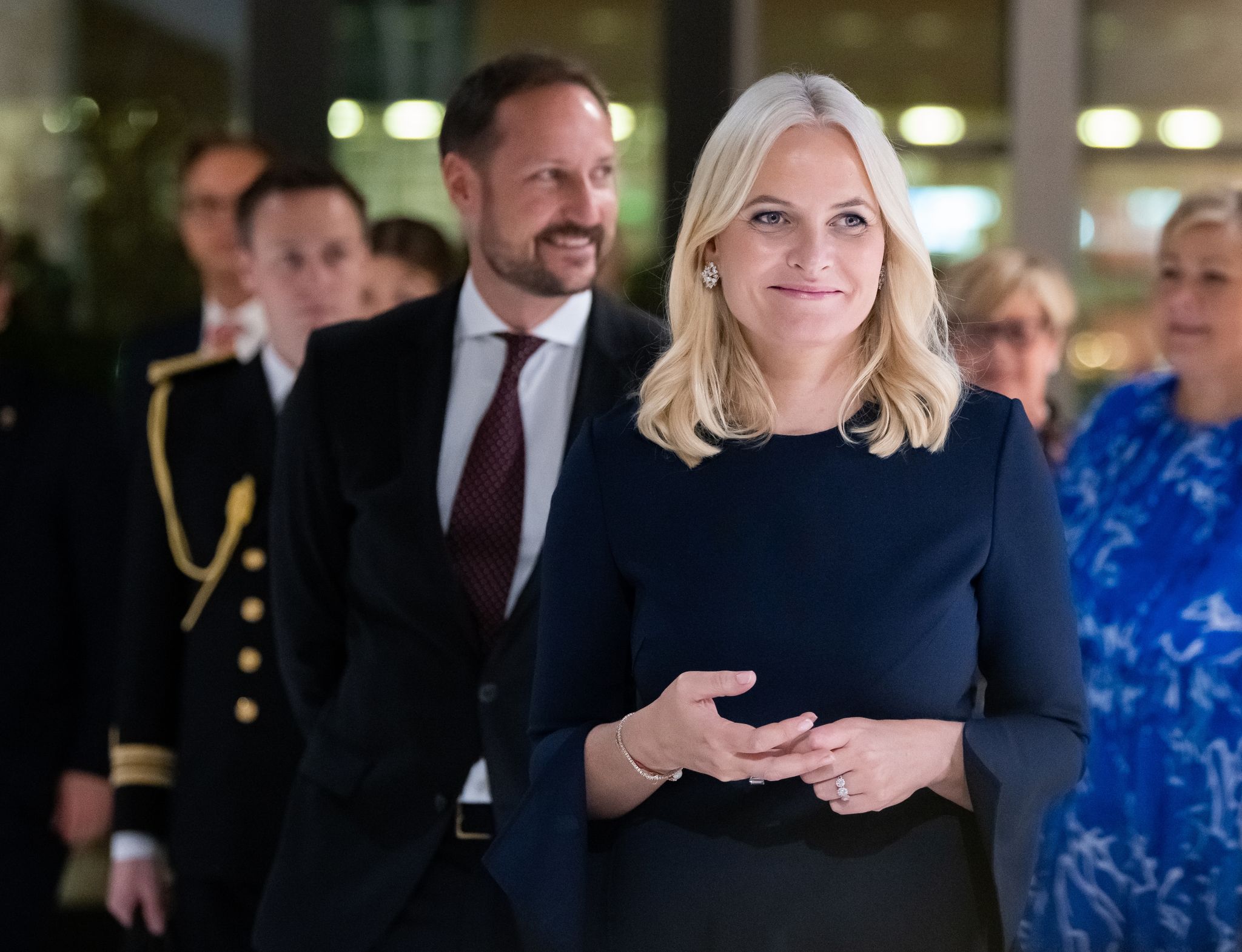 Kronprinzessin Mette-Marit Und Kronprinz  Haakon Kündigen Ihren Besuch In Deutschland An.