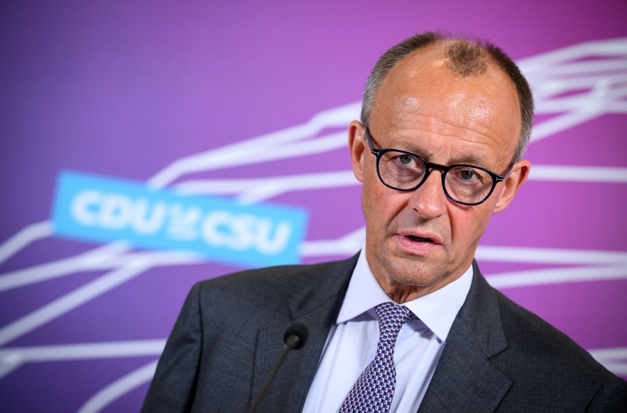 CDU-Chef Friedrich Merz Lehnt Eine Zusammenarbeit Mit Der AfD Ab.