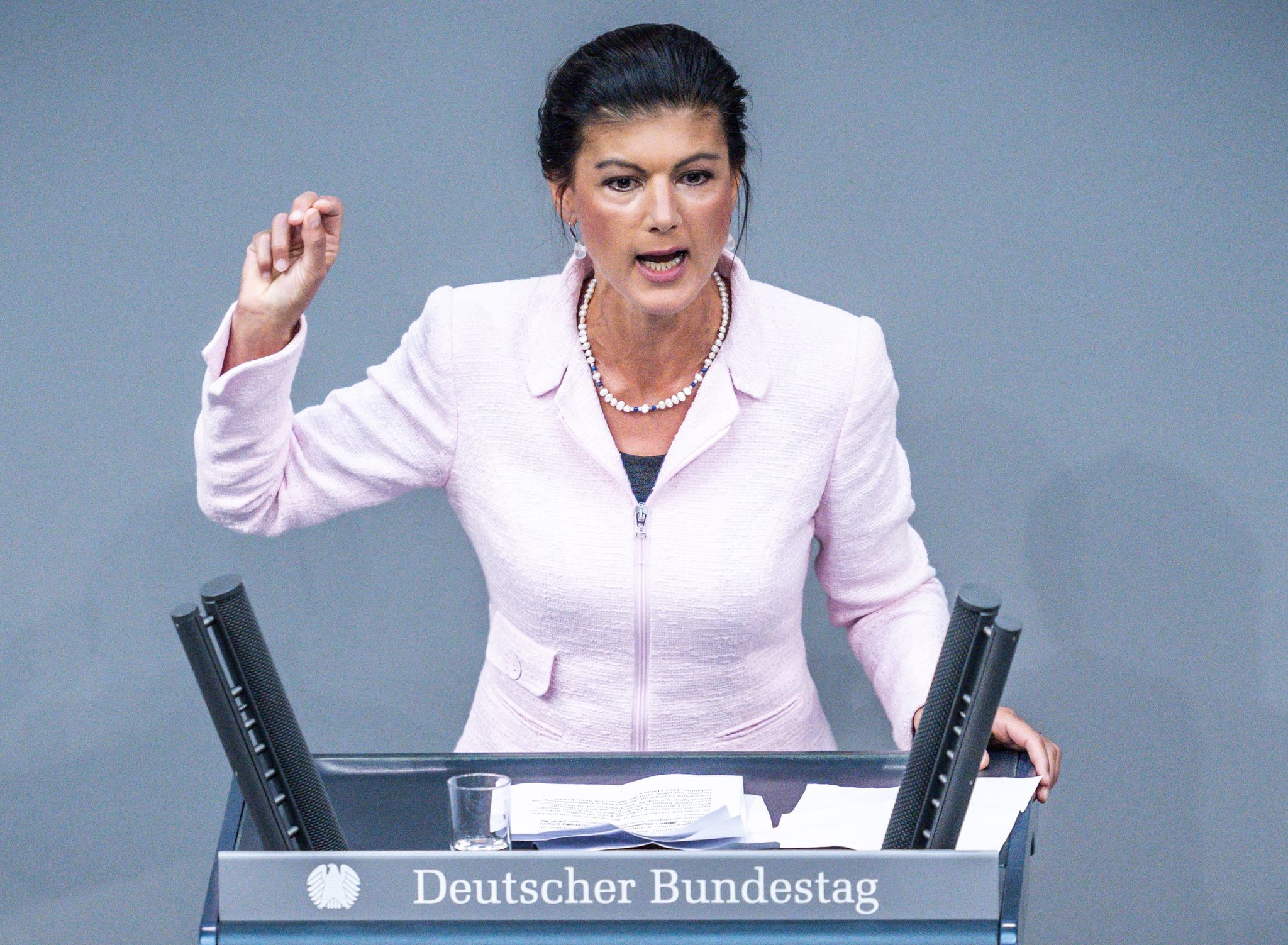 Sahra Wagenknecht Hat Sich Mit Der Linken überworfen.