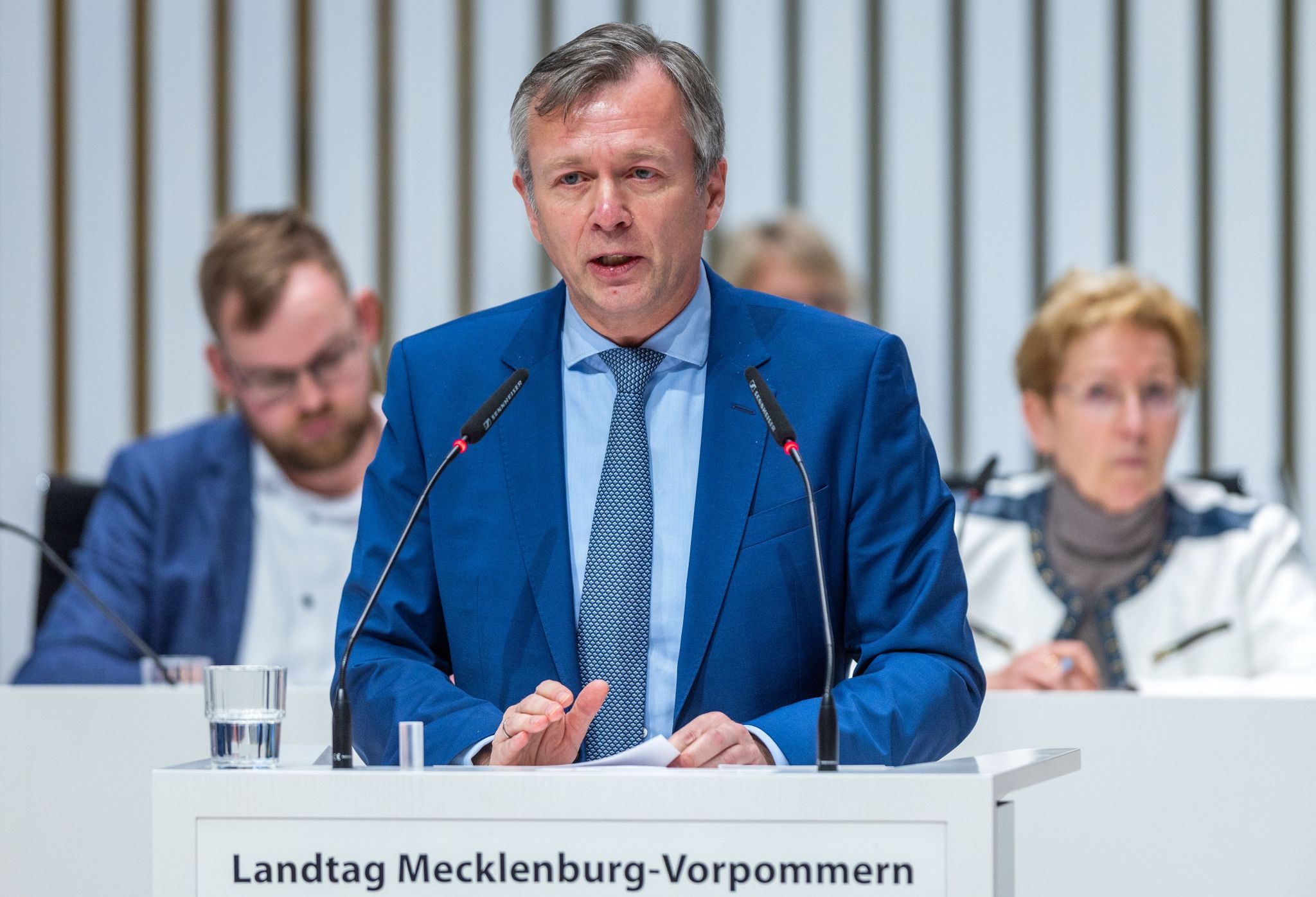 Heiko Geue (SPD), Der Finanzminister Von Mecklenburg-Vorpommern.