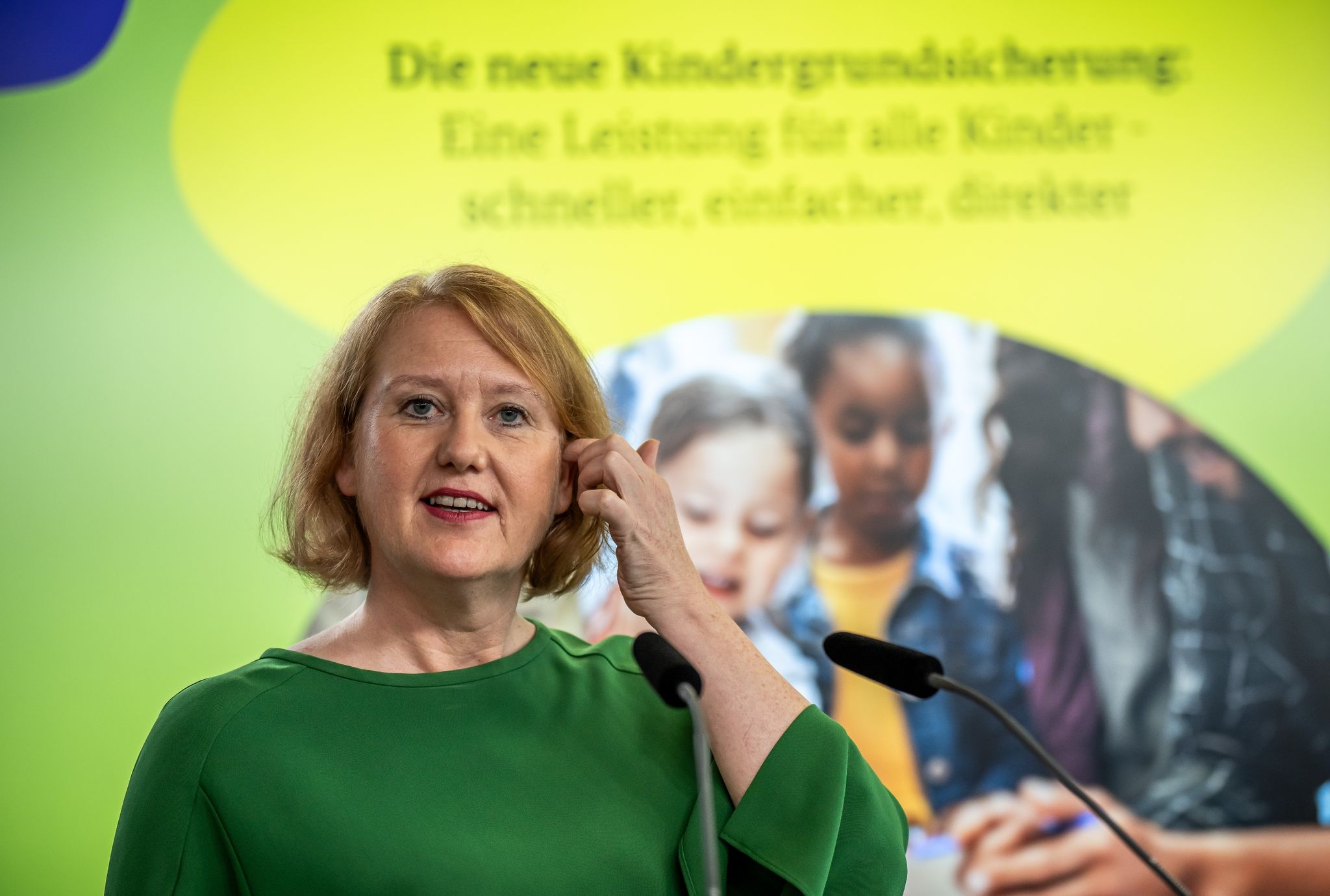 Lisa Paus Hat Sich Für Die Kindergrundsicherung Eingesetzt.