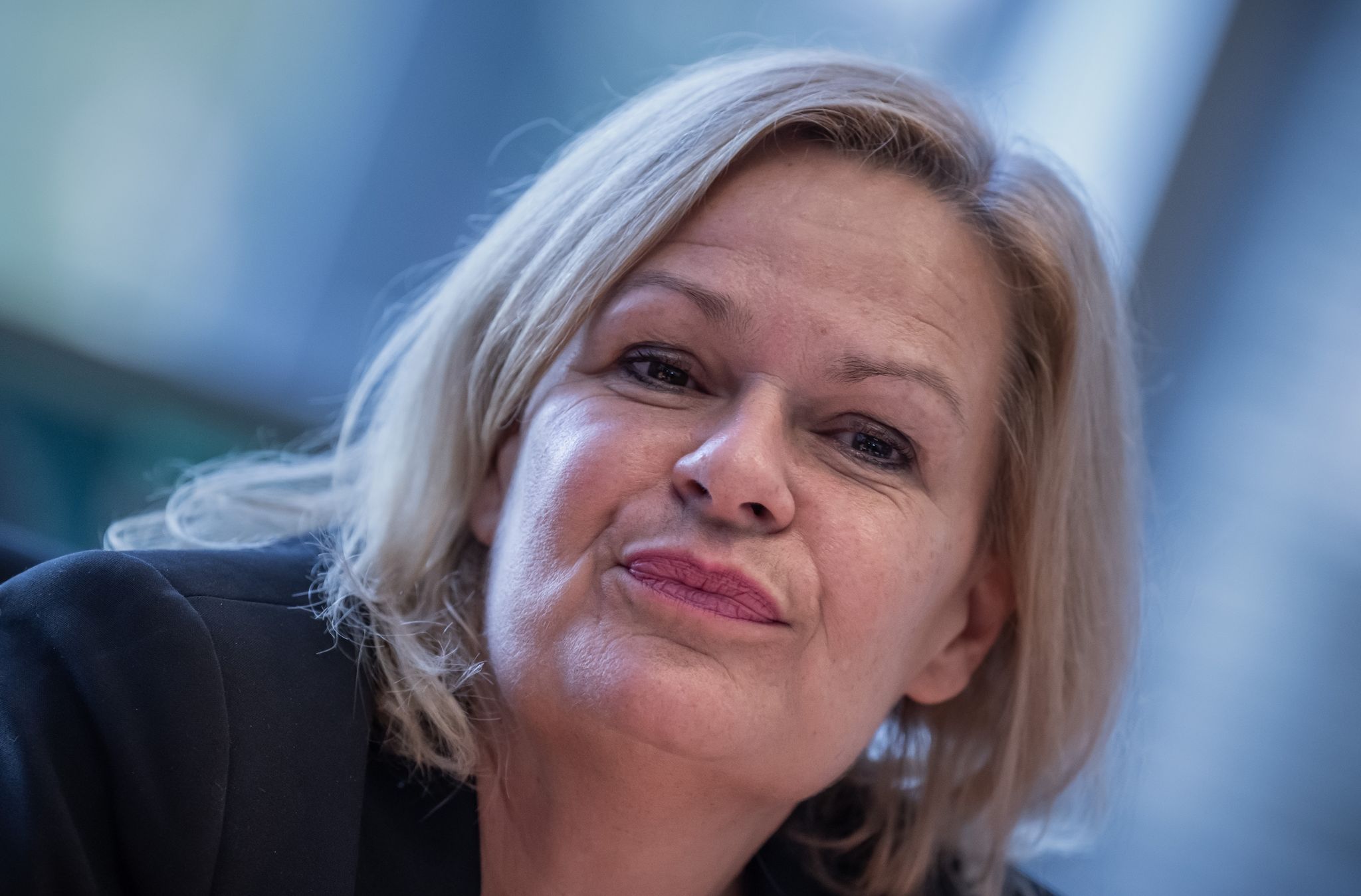 Innenministerin Nancy Faeser (SPD) Ist Zuversichtlich Bezüglich Der Weiteren Verhandlungen Zur EU-Asylreform.