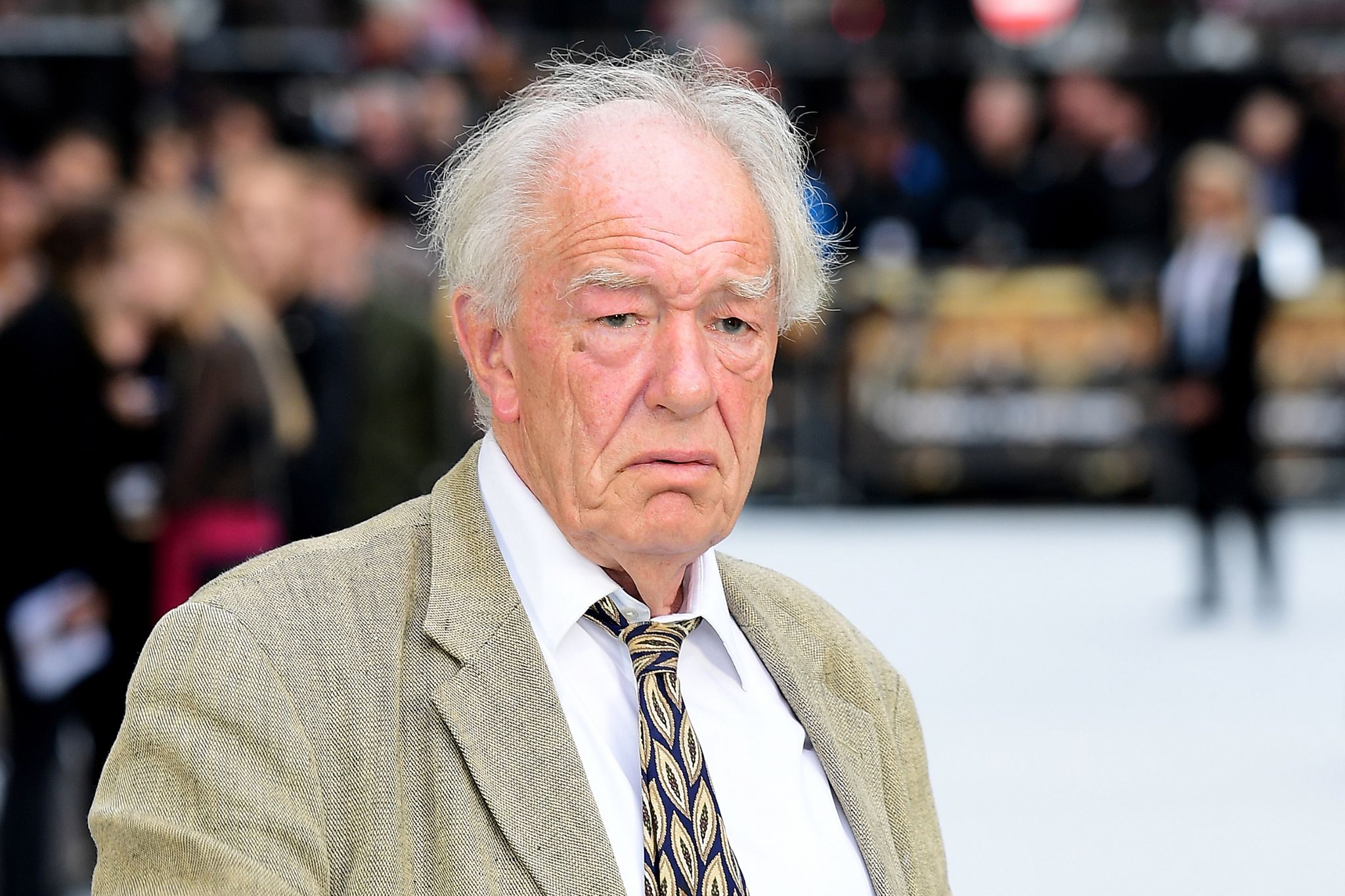 Sir Michael Gambon Im September 2018 Bei Der Weltpremiere Von «King Of Thieves» Im Vue West End In London.