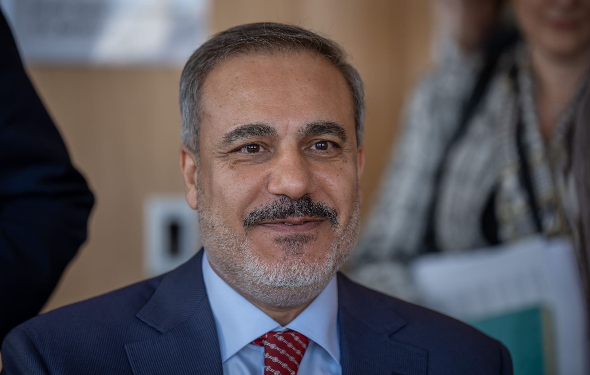 Hakan Fidan Ist Der Außenminister Der Türkei.