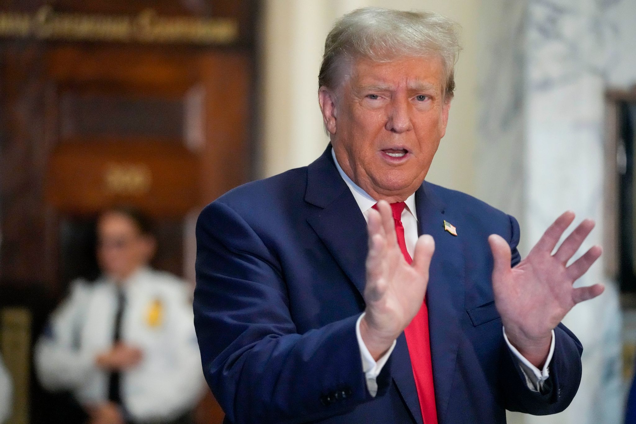 Donald Trump Bringt Sich Gerne Ins Gespräch.