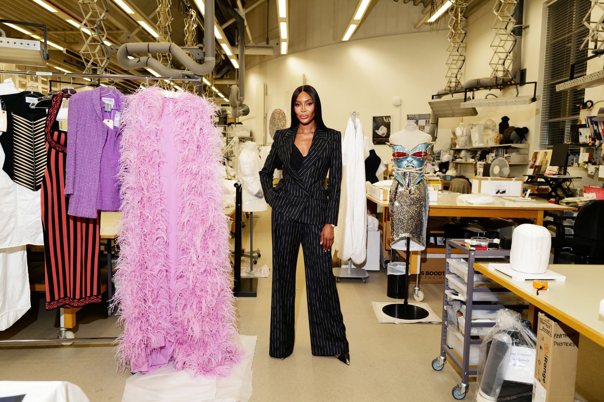 Blick Auf Die Karriere: Naomi Campbell Bekommt Eine Große Ausstellung In London.