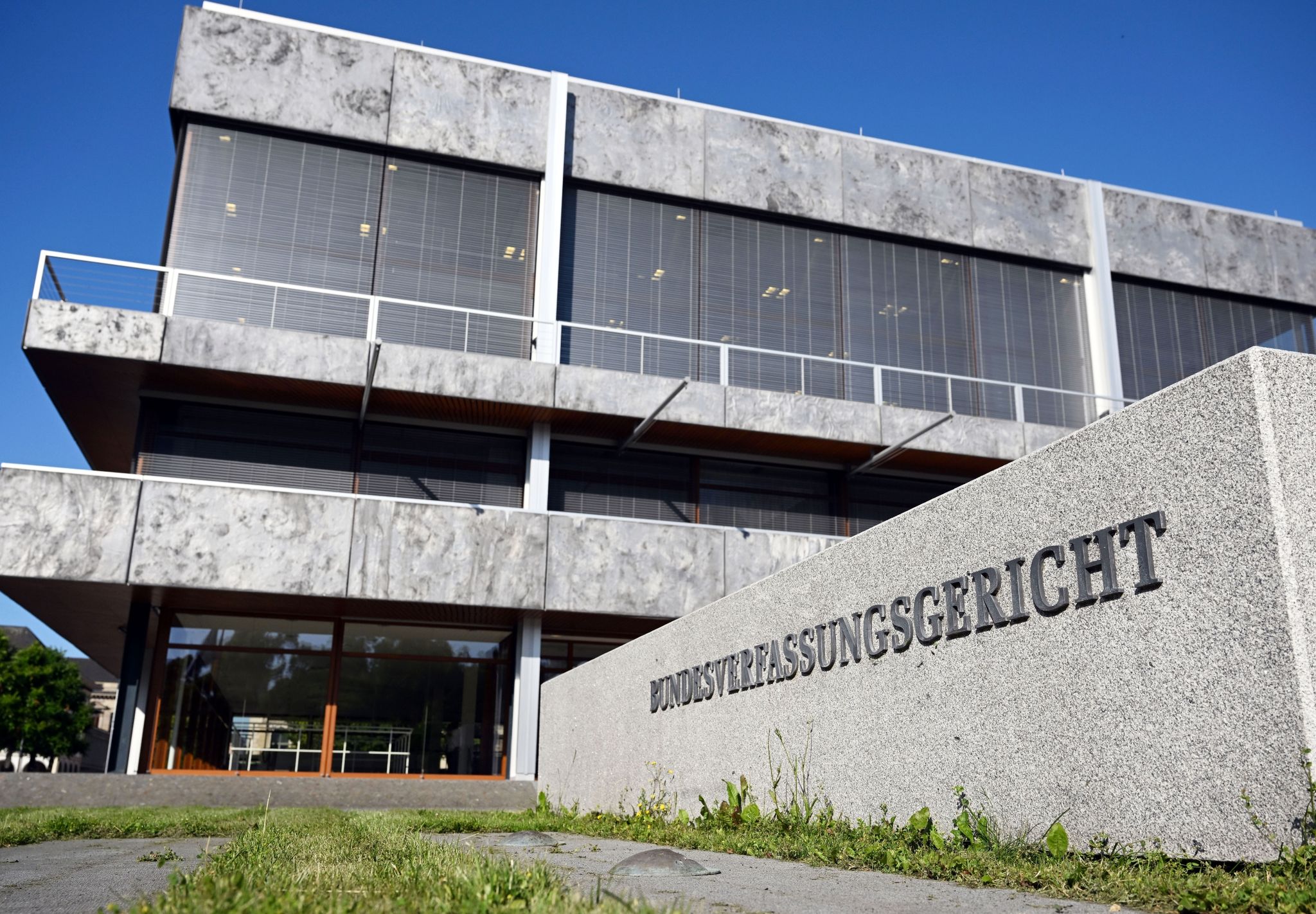 Das Bundesverfassungsgericht In Karlsruhe.
