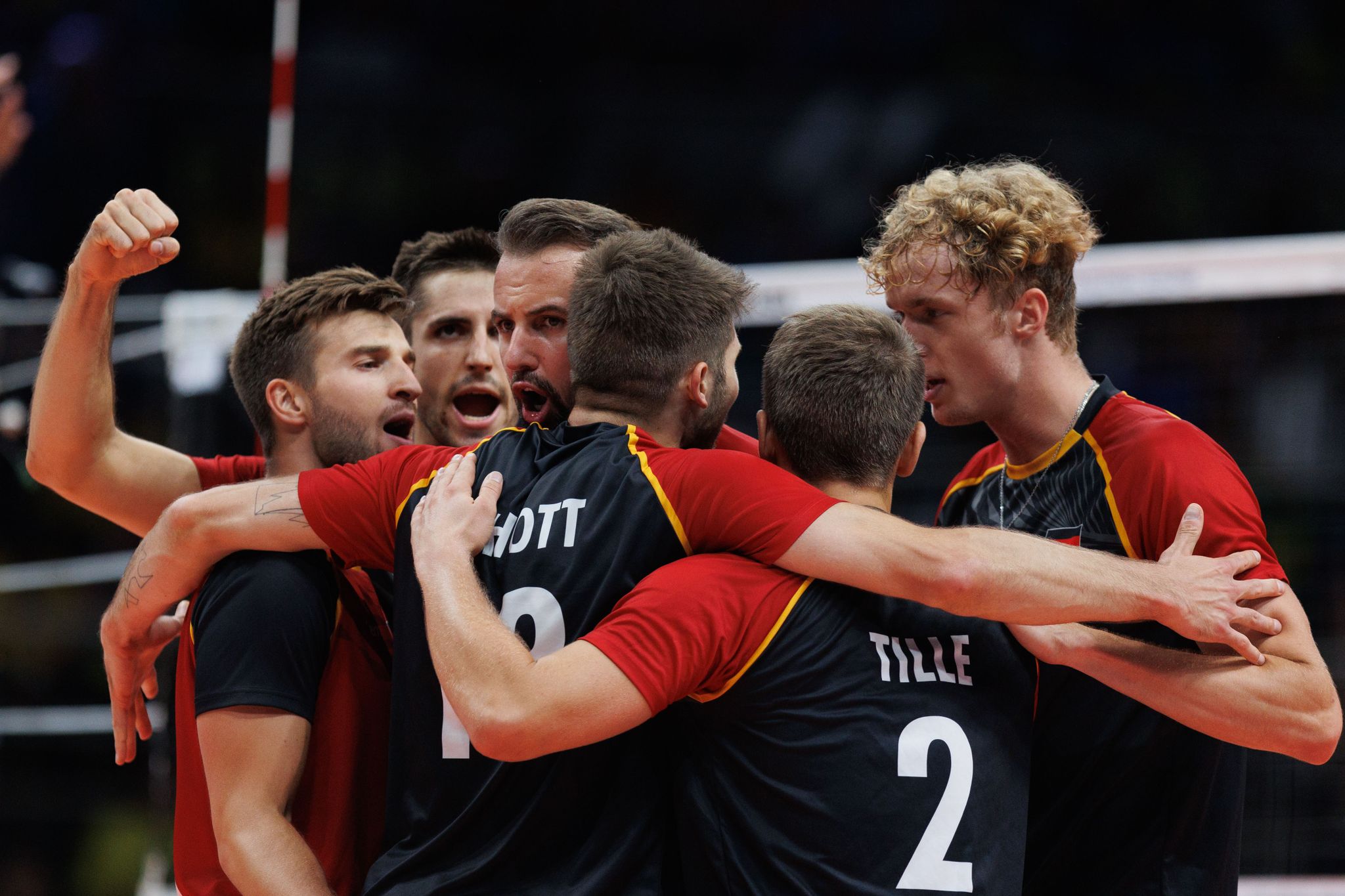 Die Deutschen Volleyballer Sind Bei Olympia In Paris Dabei.