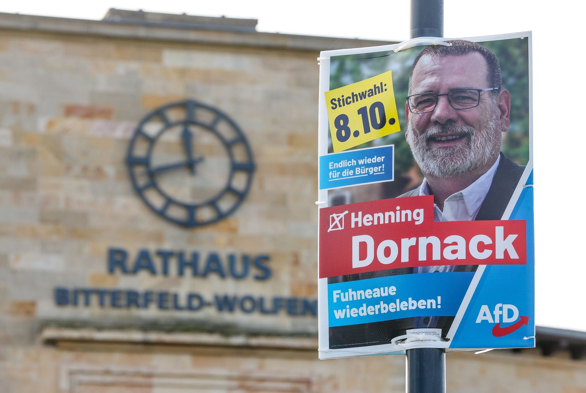 AfD-Kandidat Scheitert In Bitterfeld-Wolfen