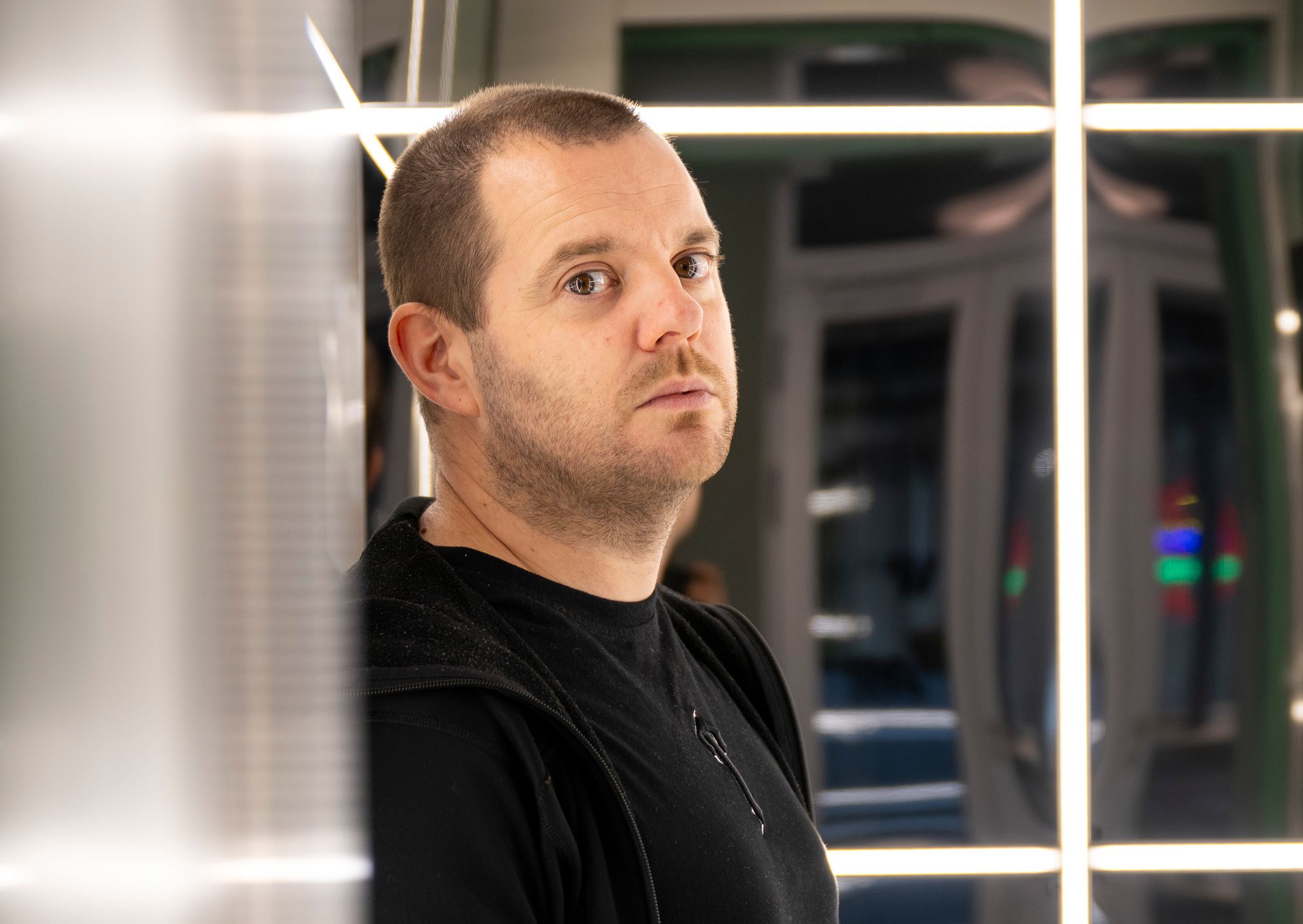 Mike Skinner, Britischer Rapper, Musiker Und Produzent, Auch Bekannt Unter Dem Namen Seines Rap-Projektes The Streets, Aufgenommen Bei Einem Interviewtermin Mit Der Deutschen Presse-Agentur.