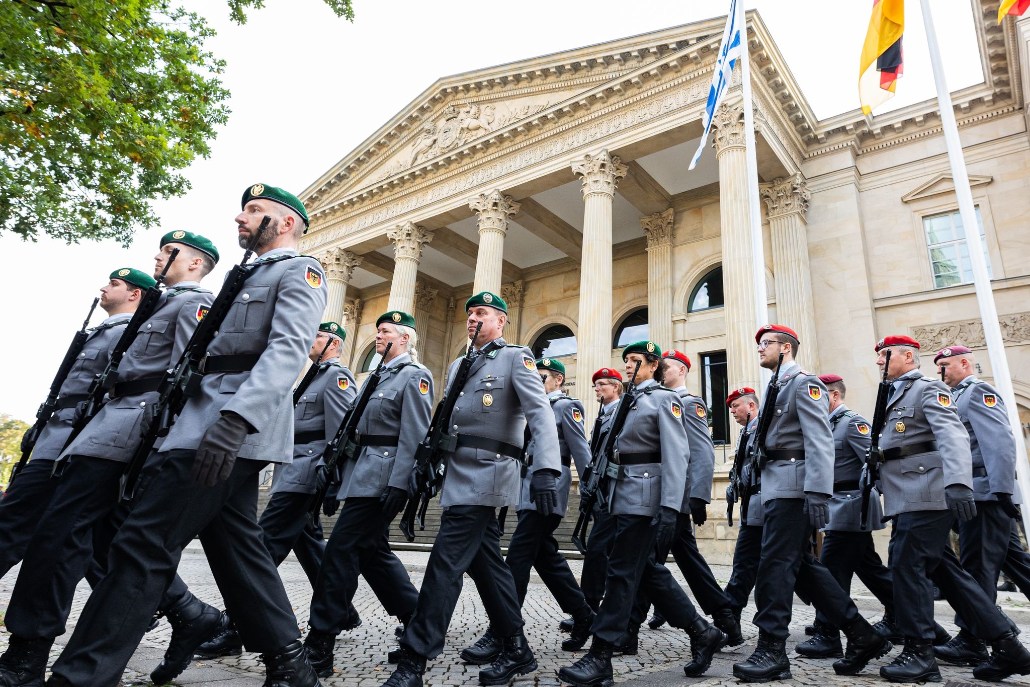 Heimatschützer Nehmen Dienst Auf