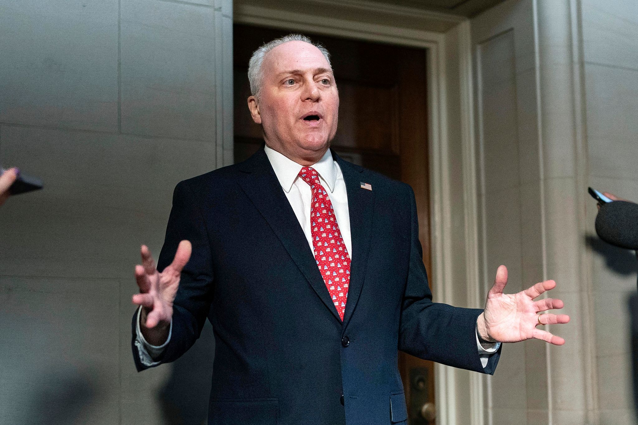 Steve Scalise Ist Die Bisherige Republikanische Nummer Zwei Im US-Repräsentantenhaus Und Hat Die Parteiinterne Abstimmung US-Medien Zufolge Mit 113 Zu 99 Stimmen Gewonnen.