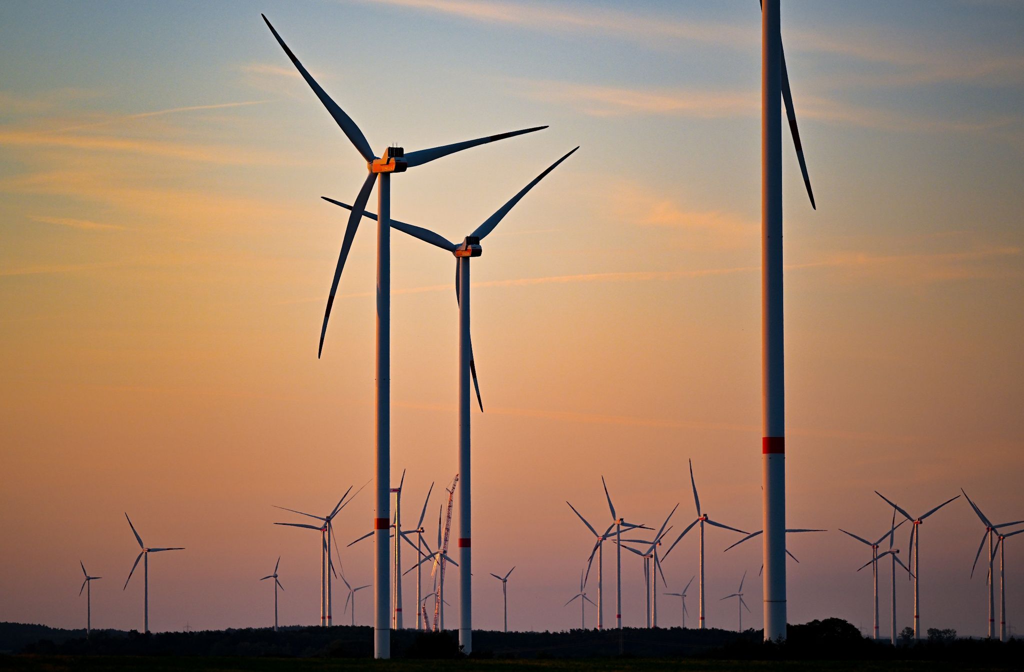 In Den Ersten Neun Monaten Des Jahres Haben Die Behörden Bundesweit 976 Neue Windräder Zugelassen.