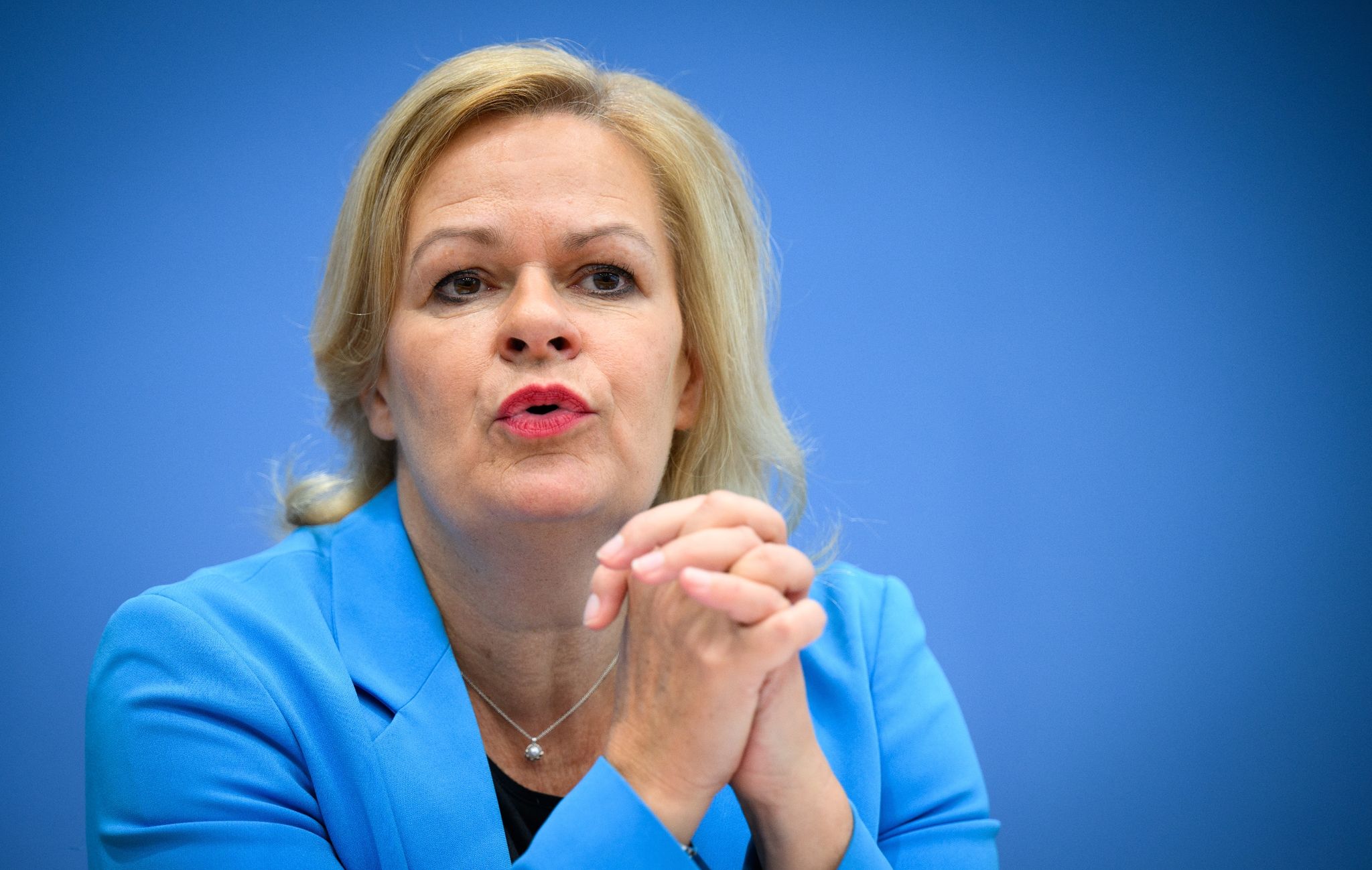 Bei Der Steuerung Der Asylzuwanderung Gibt Es Nicht Die Eine Patentlösung, Sagt Bundesinnenministerin Nancy Faeser.