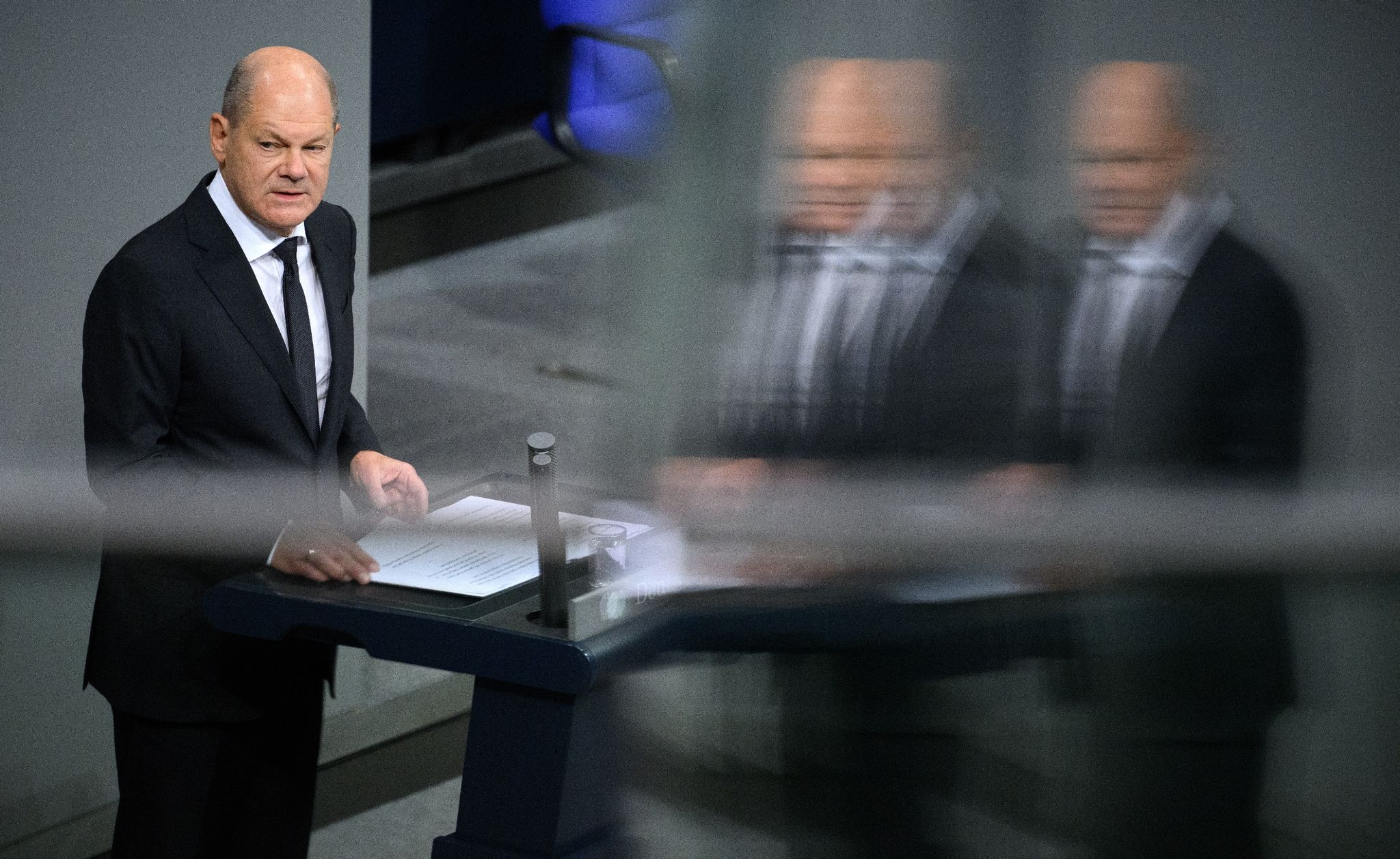 Bundeskanzler Olaf Scholz (SPD) Sagte In Den Vergangenen Wochen Mehrfach, Dass Aus Seiner Sicht Derzeit Zu Viele Flüchtlinge Nach Deutschland Kommen.