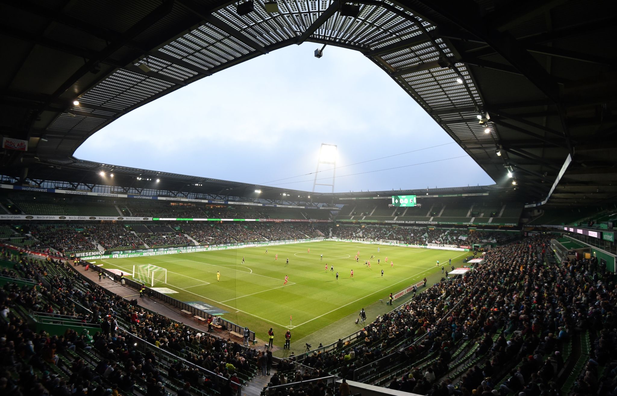 Die Werder-Frauen Spielten Am Samstag Im Weserstadion Gegen Den 1. FC Köln.