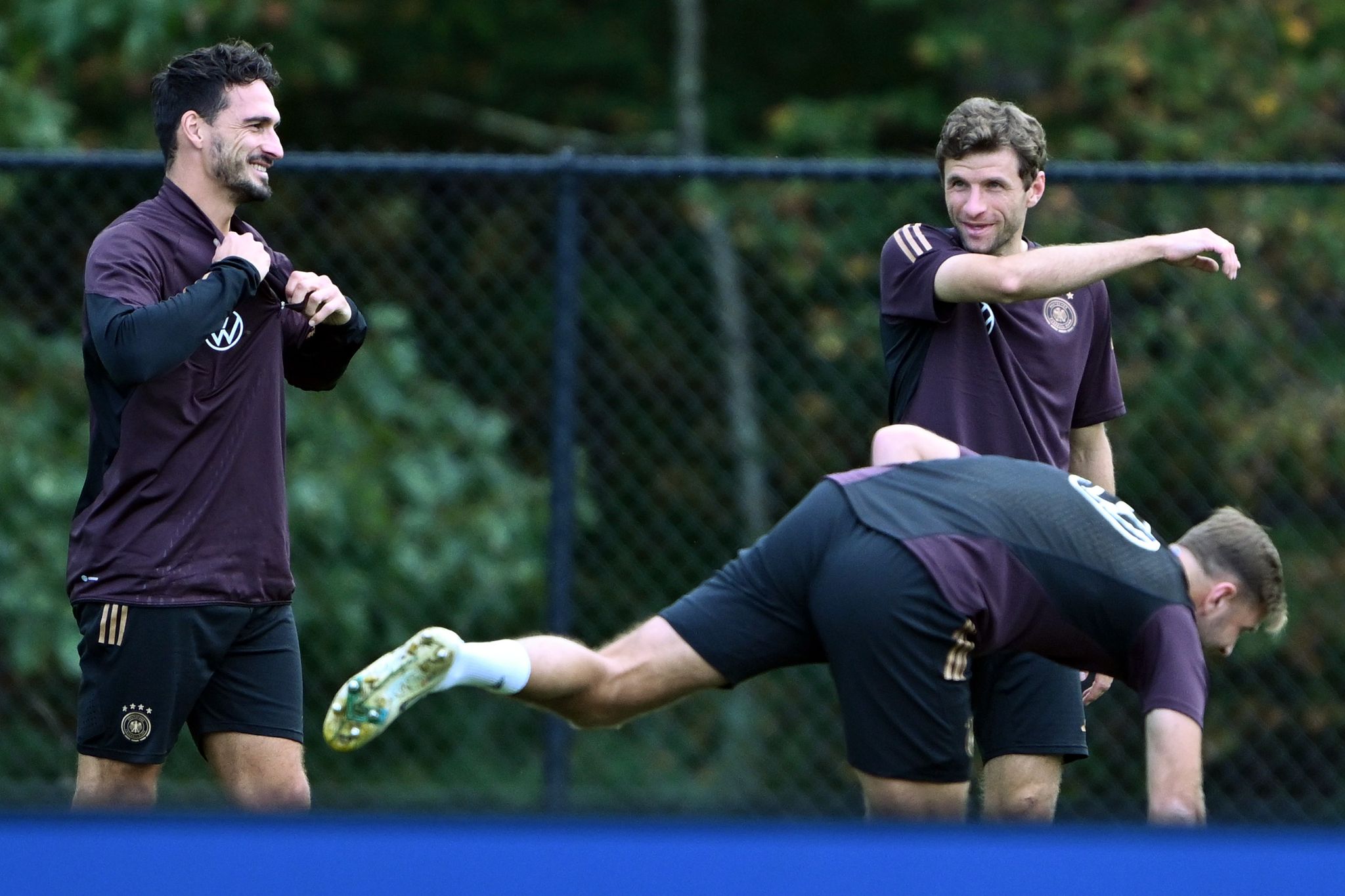 Mats Hummels (l) Steht Gegen Die USA In Der Startelf.