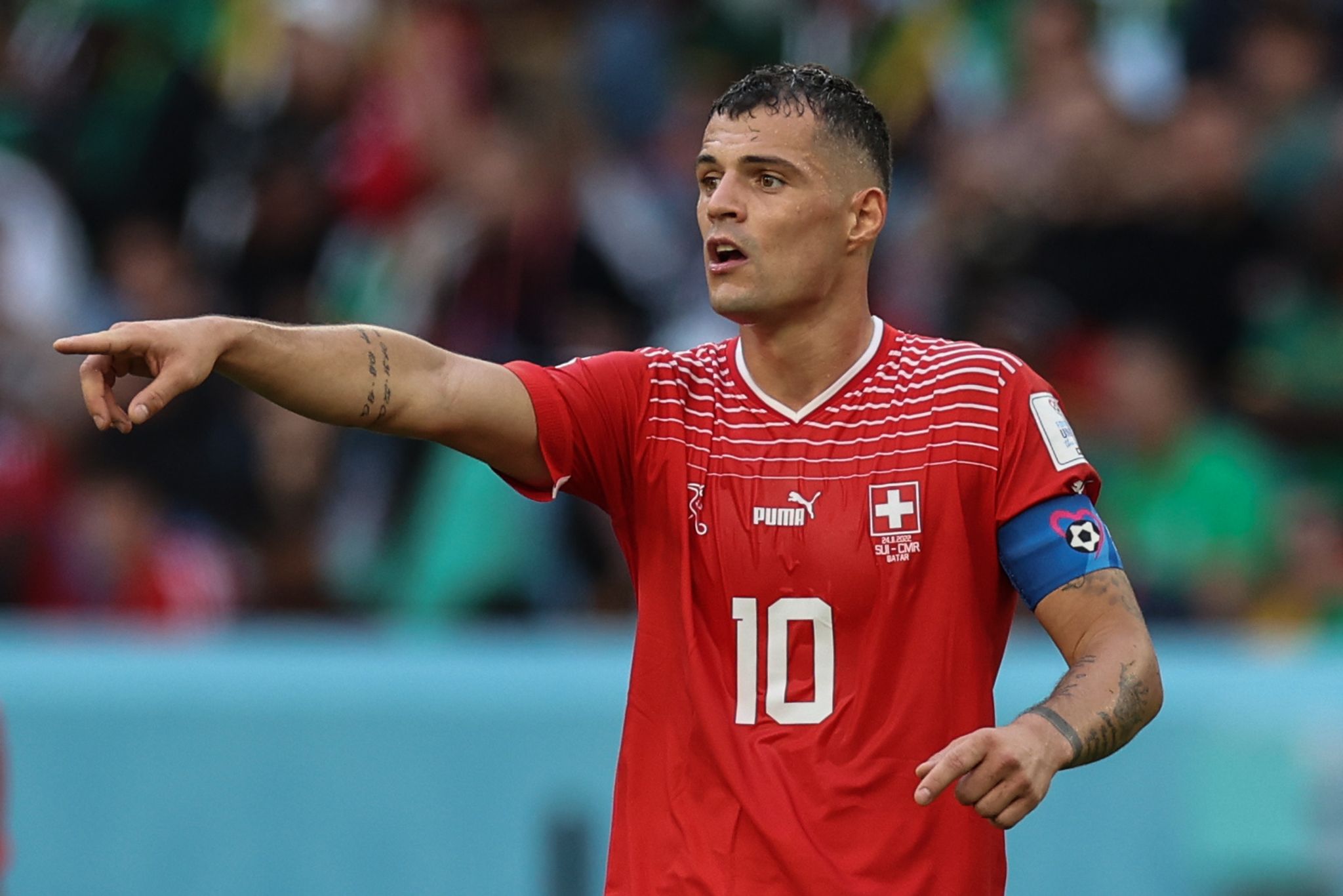 Kam Zu Seinem 118. Länderspiel Für Die Schweiz: Granit Xhaka.