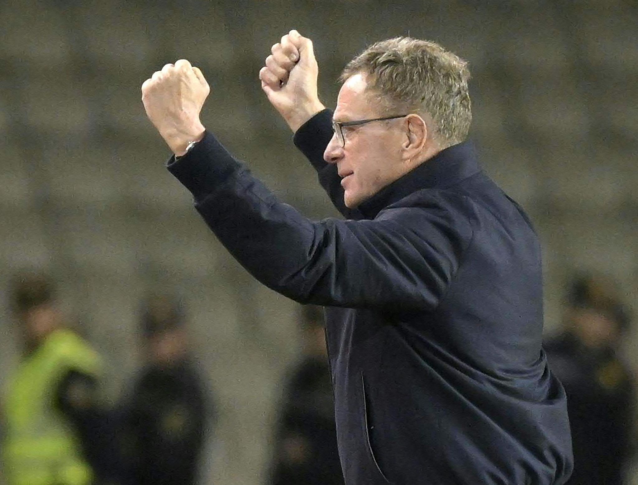 Österreichs Trainer Ralf Rangnick Hat Sich Mit Seinem Team Vorzeitig Die EM Qualifiziert.