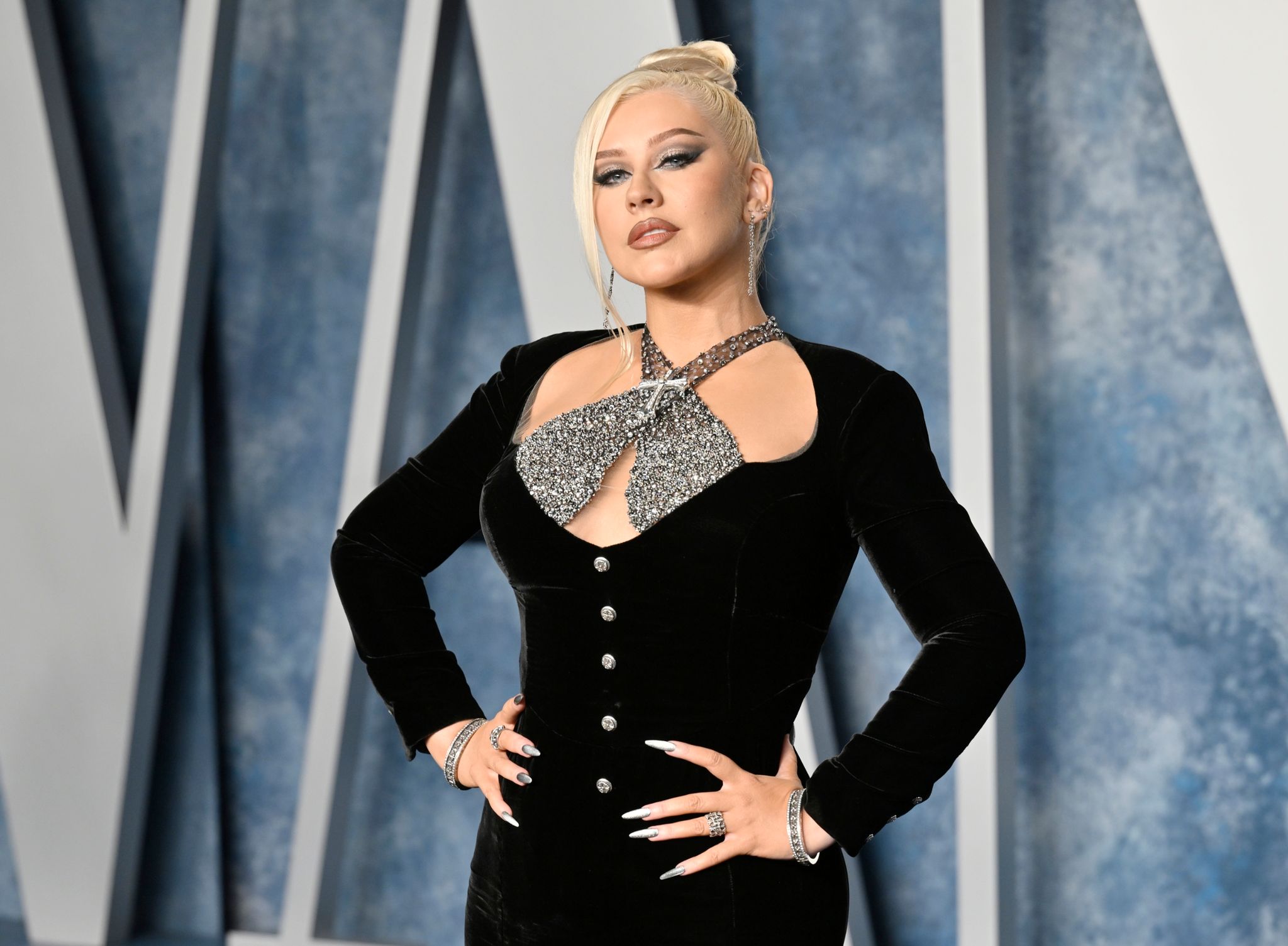 Sängerin Christina Aguilera Ist Ein Echter Halloween-Fan.