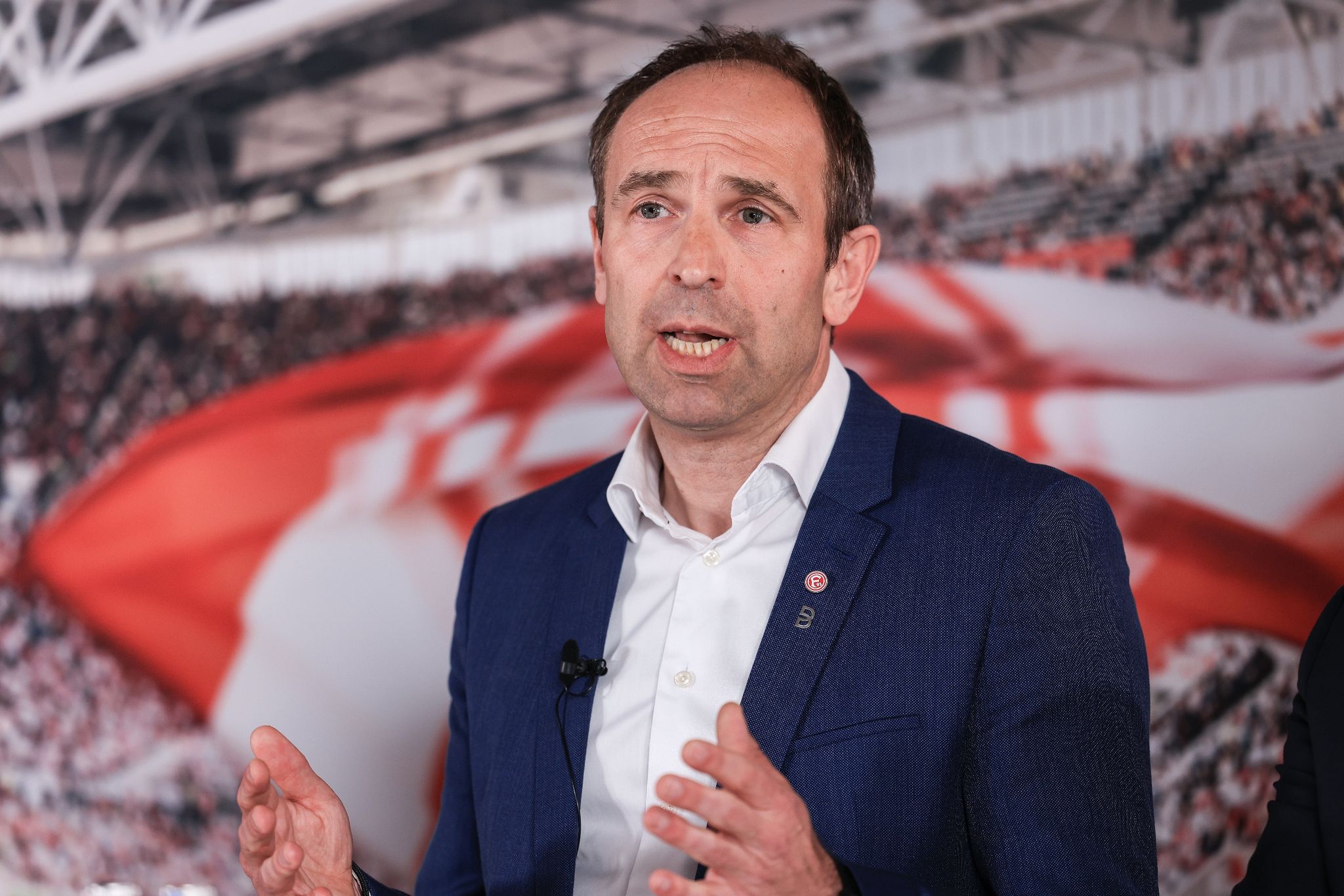 Vorstandsvorsitzender Von Fortuna Düsseldorf: Alexander Jobst.