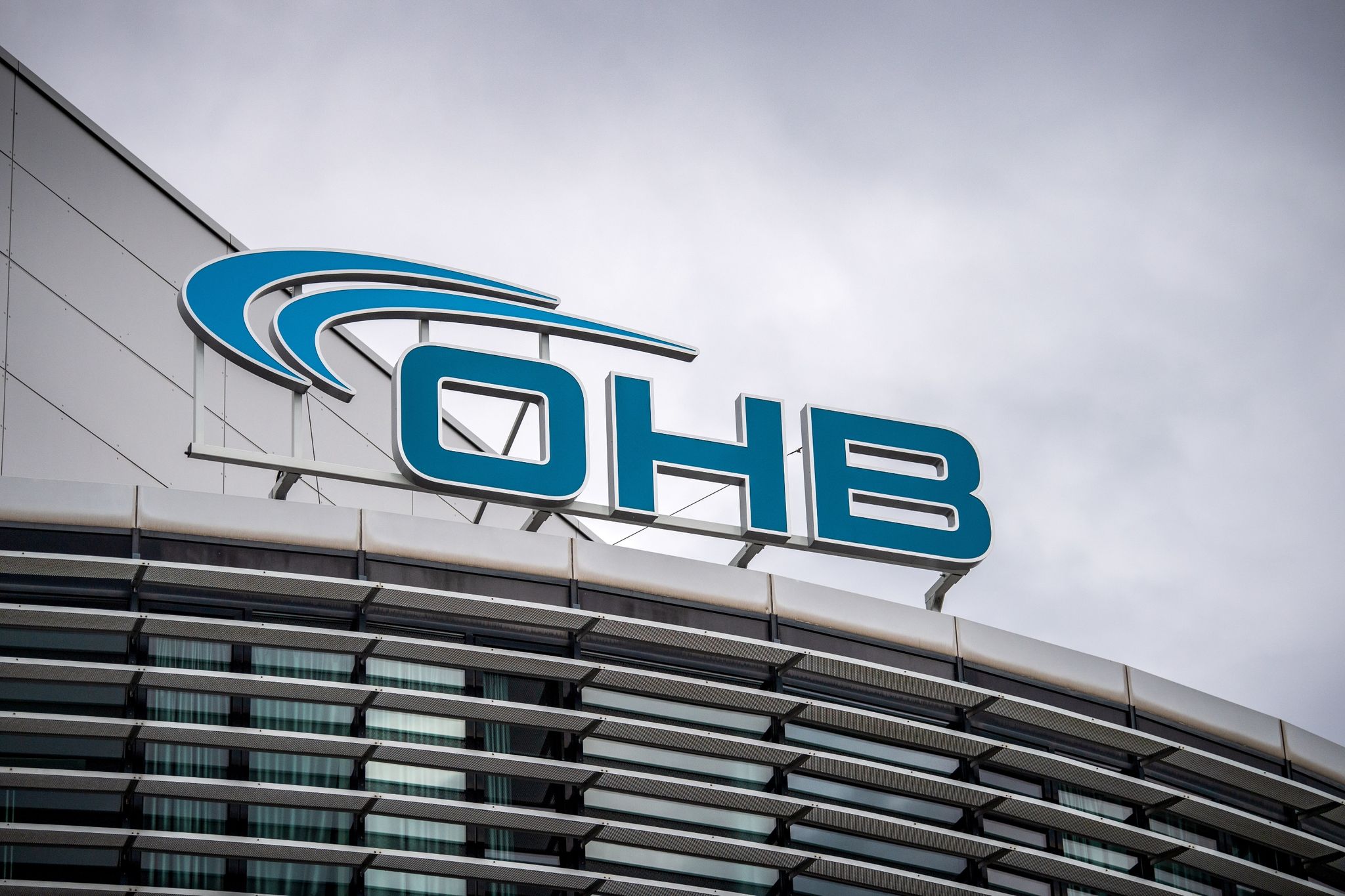 Das Gebäude Des Raumfahrtkonzerns OHB In Bremen.