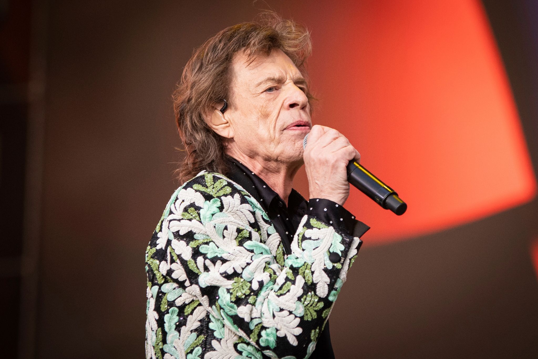 Mick Jagger Von Den Rolling Stones Spricht über Das Älterwerden.