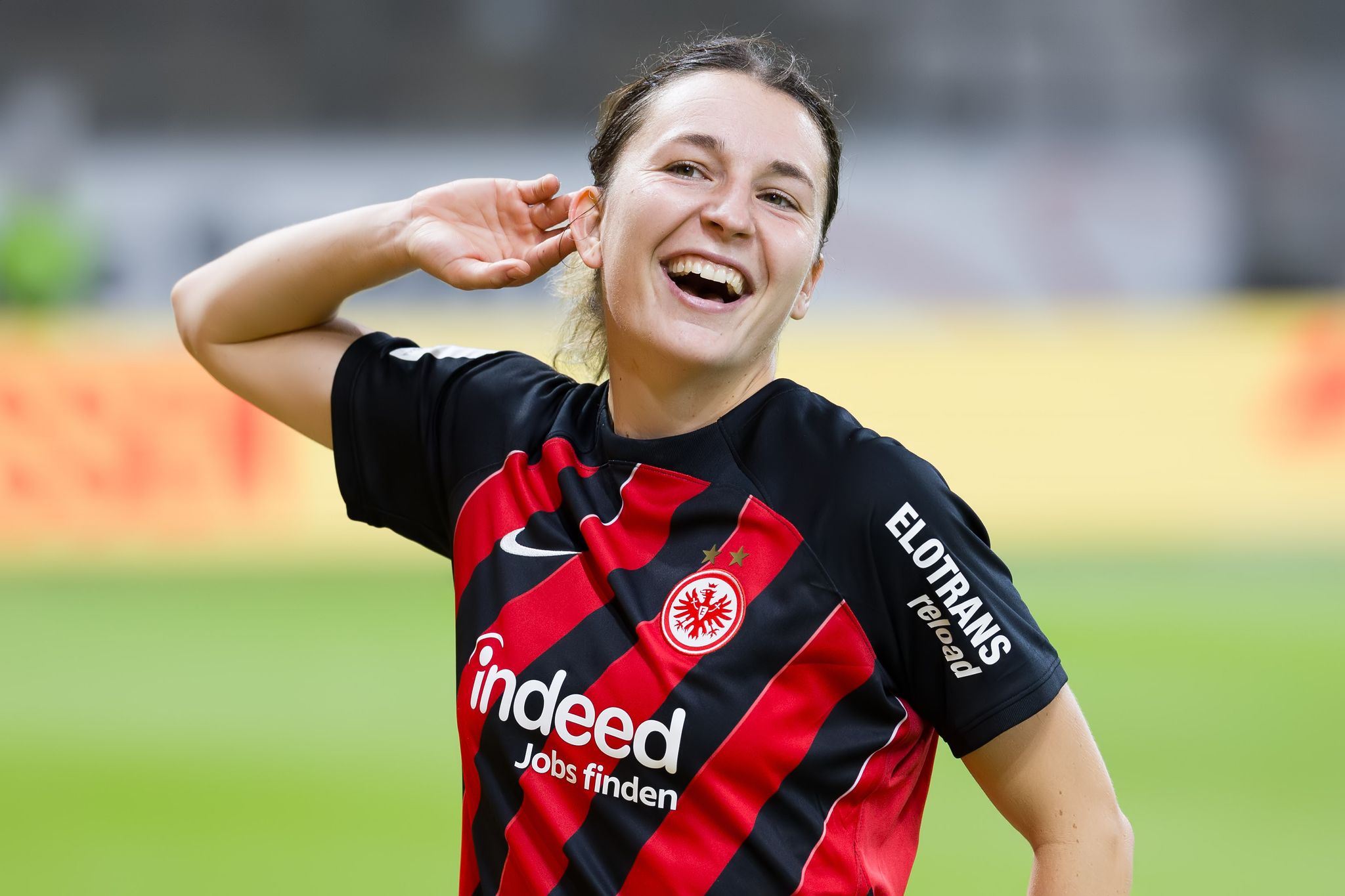 Frankfurter Matchwinnerin Gegen Sparta Prag: Barbara Dunst.