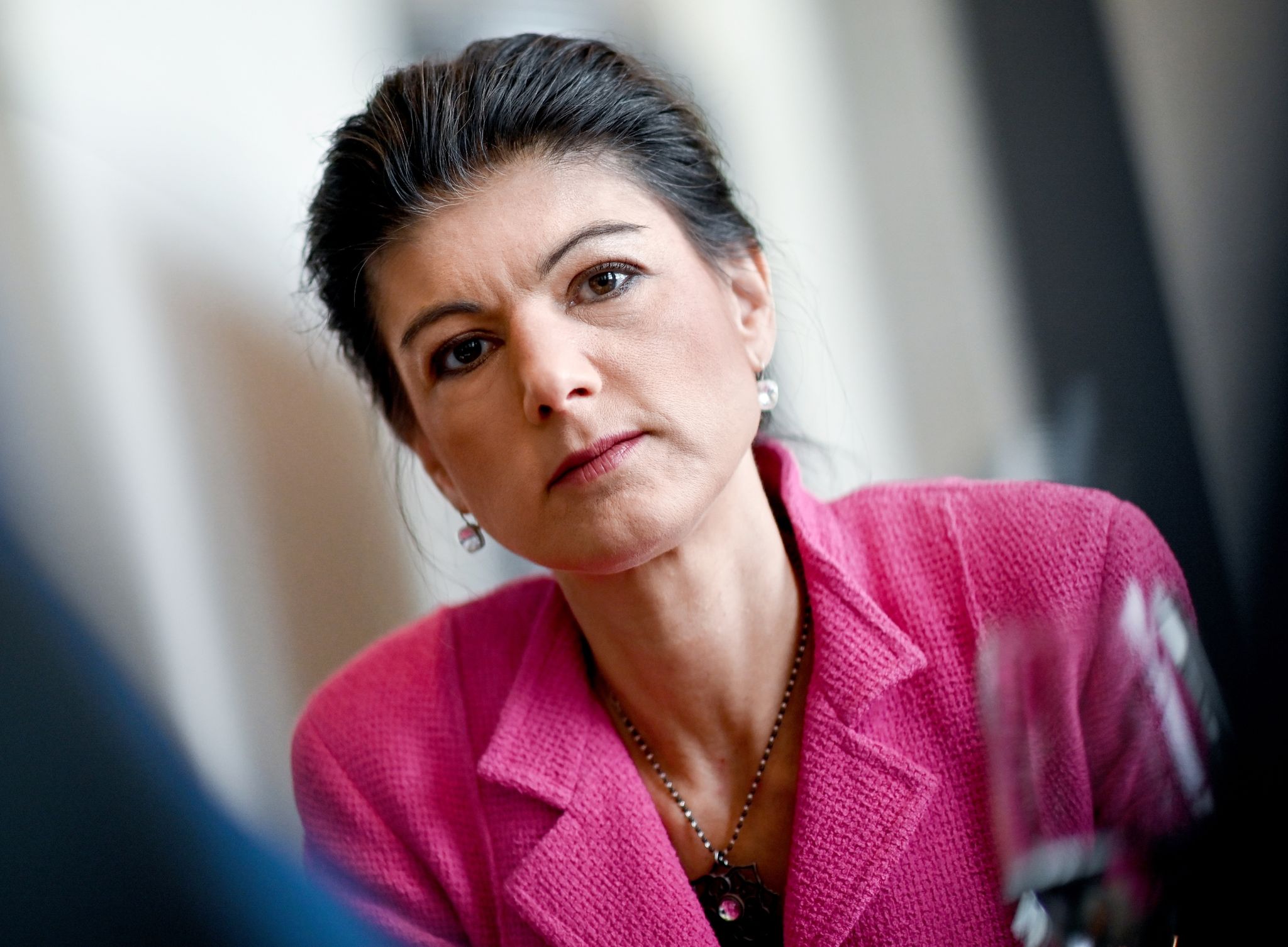 Am Montag Soll Sahra Wagenknecht Zunächst Die Gründung Des Vereins «BSW - Für Vernunft Und Gerechtigkeit» Vorstellen. Der Verein Gilt Als Vorstufe Zur Parteigründung.