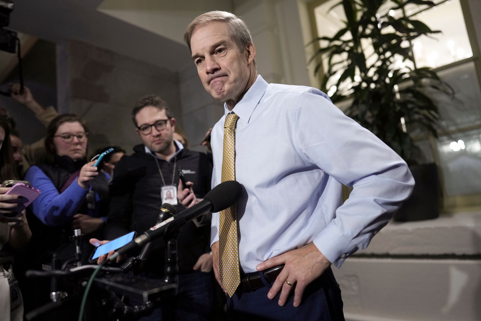 Nach Drei Verlorenen Wahlgängen Für Den Mächtigen Chefposten Im US-Kongress Ist Der Republikaner Jim Jordan Aus Dem Rennen.
