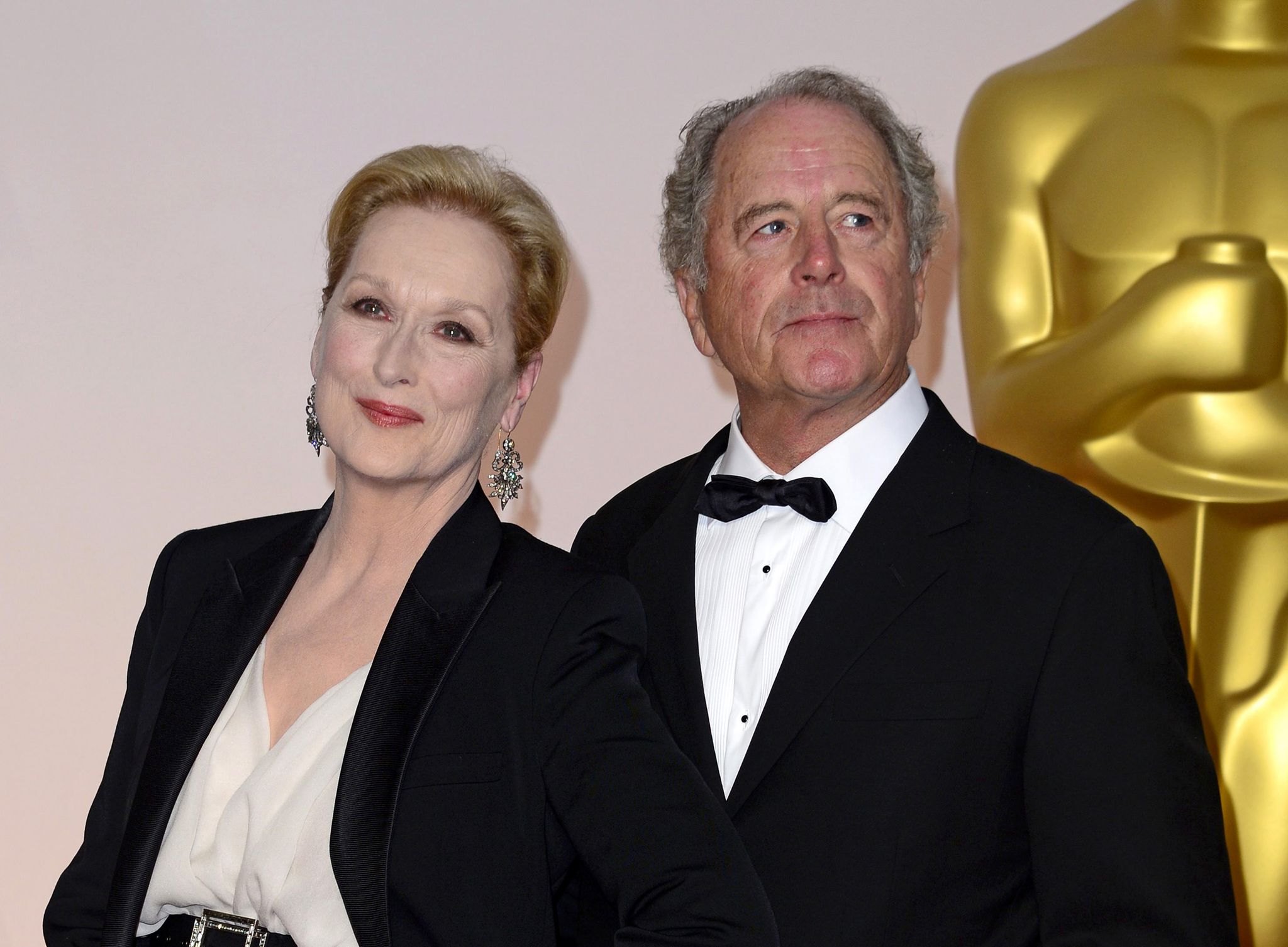Meryl Streep Und Ihr Ehemann Don Gummer Im Jahr 2015.