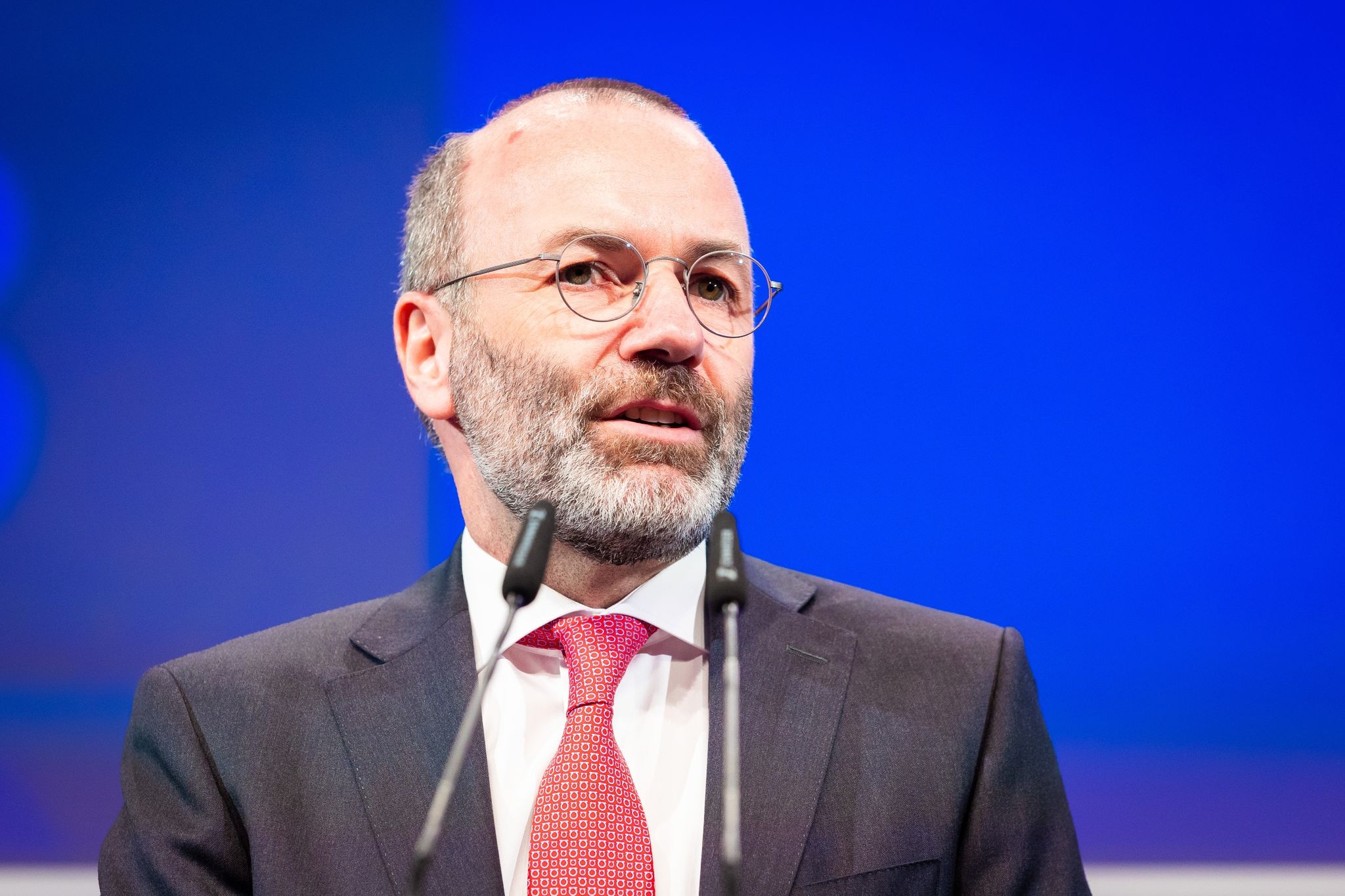 Manfred Weber (CSU) Spricht Auf Dem 75. Deutschlandtag Der Jungen Union.