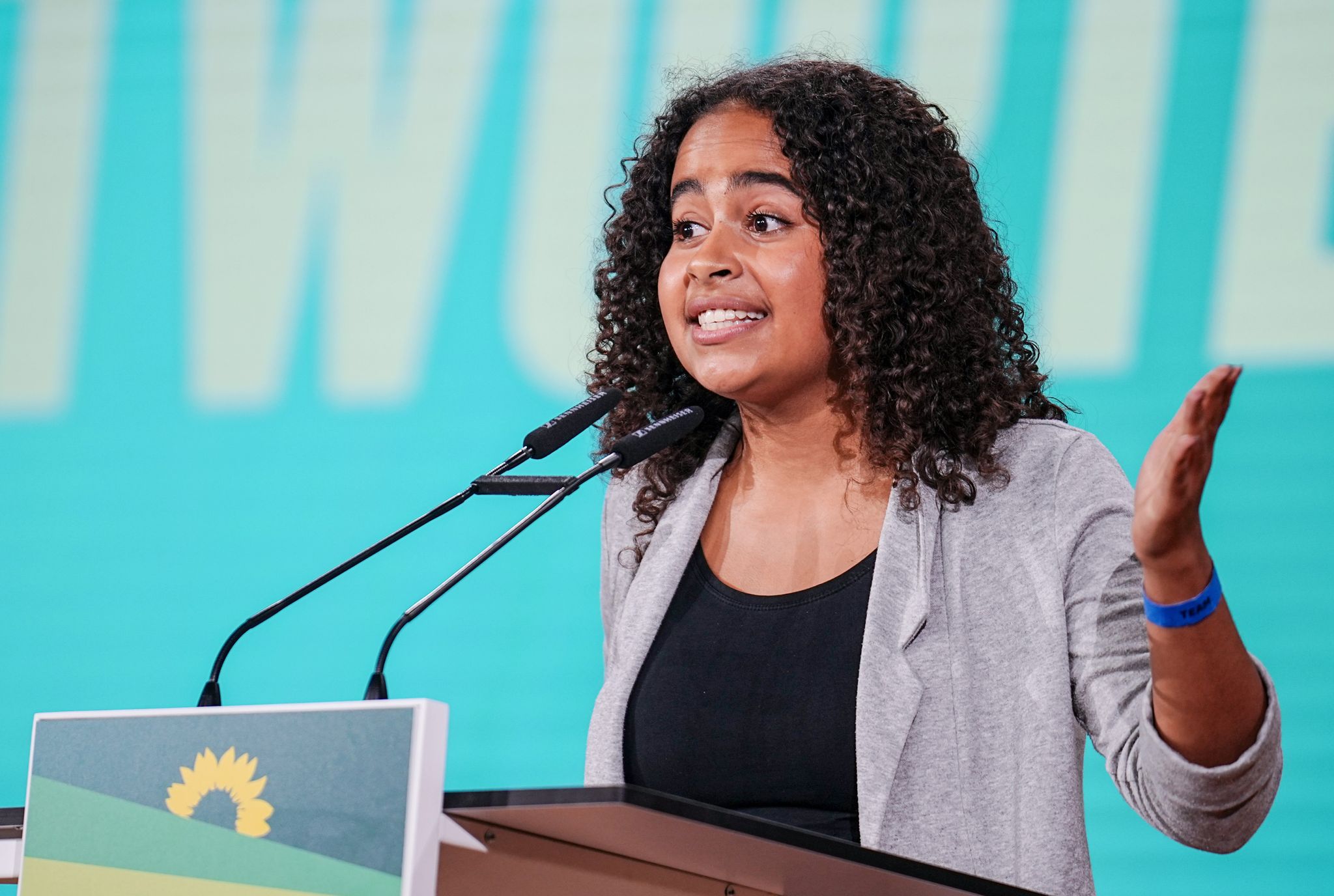 Sarah Lee Heinrich Wurde Als Bundessprecherin Der Grünen Jugend Verabschiedet.