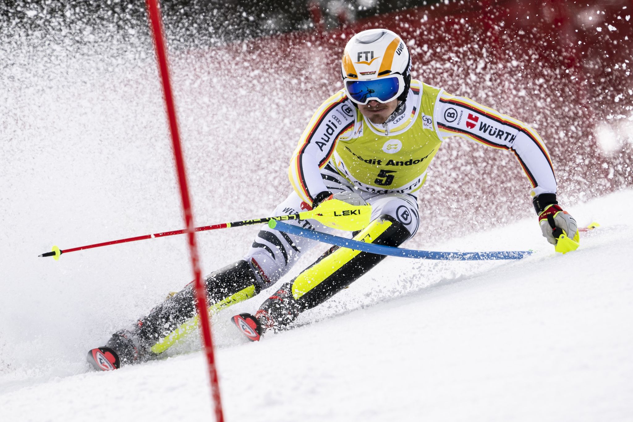 Linus Straßer Gehört Im Slalom Wieder Zum Favoritenkreis.