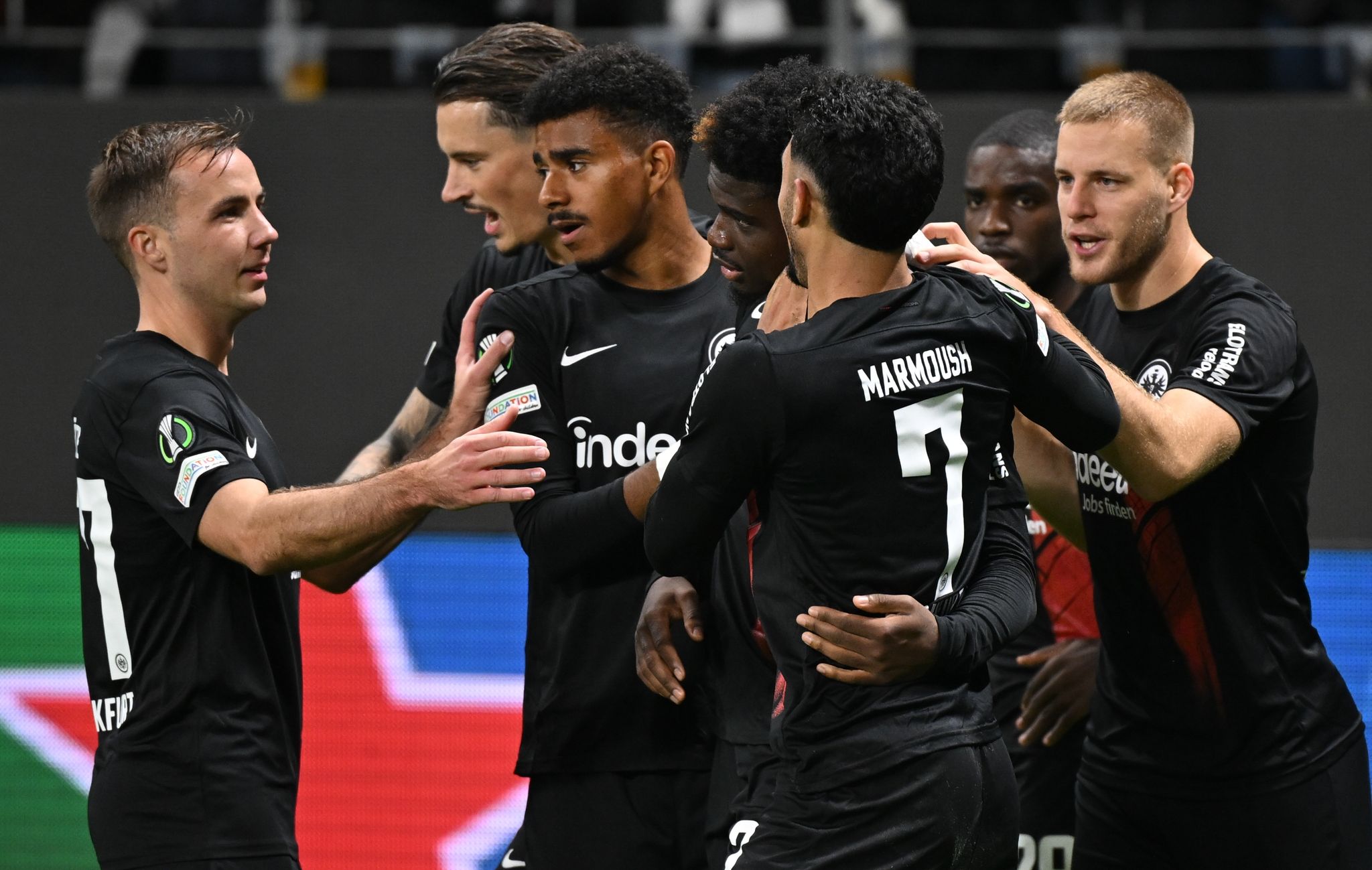 Die Eintracht Setzte Sich Deutlich Gegen HJK Helsinki Durch.