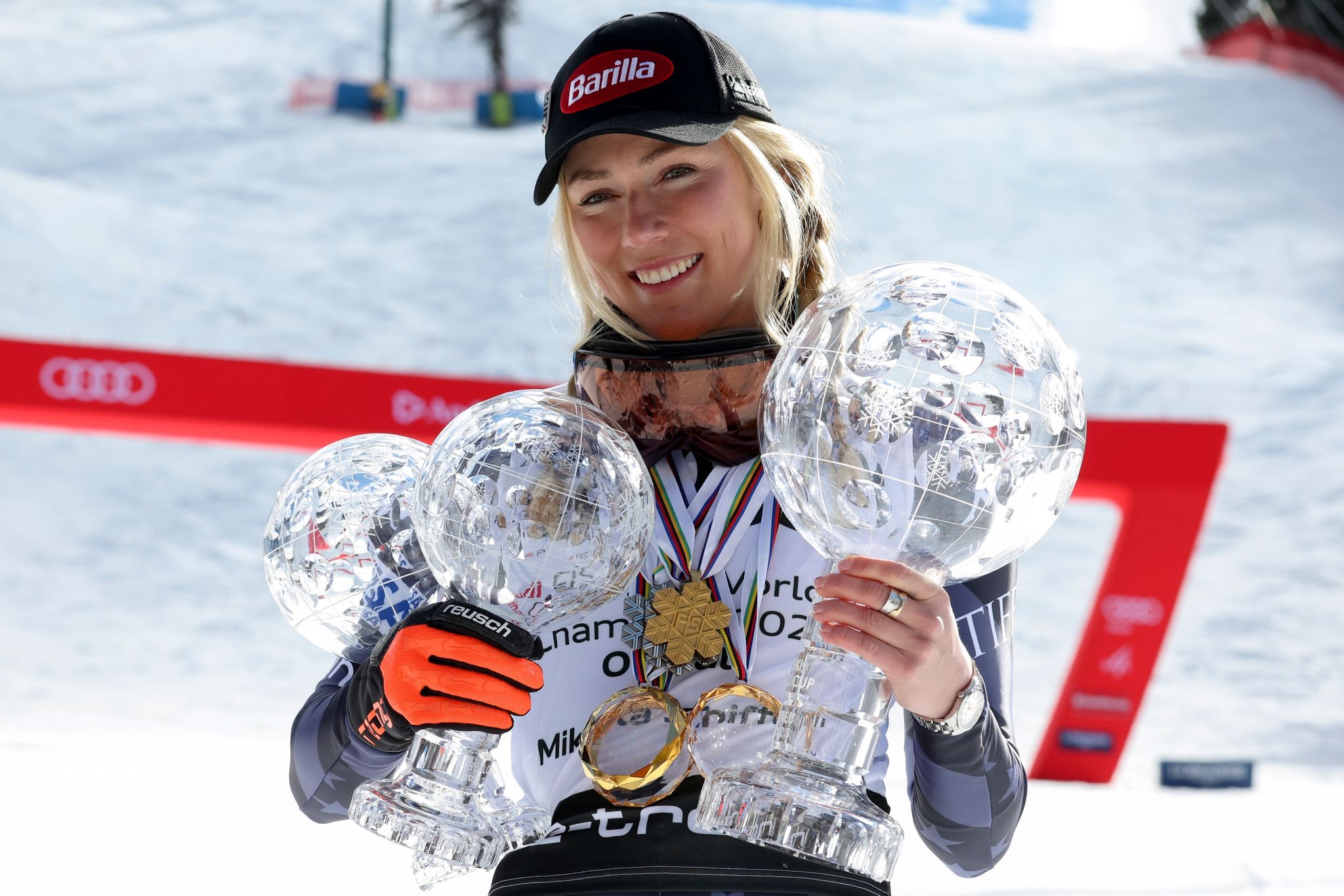 US-Skistar Mikaela Shiffrin Will Zum Sechsten Mal Den Gesamtweltcup Gewinnen.