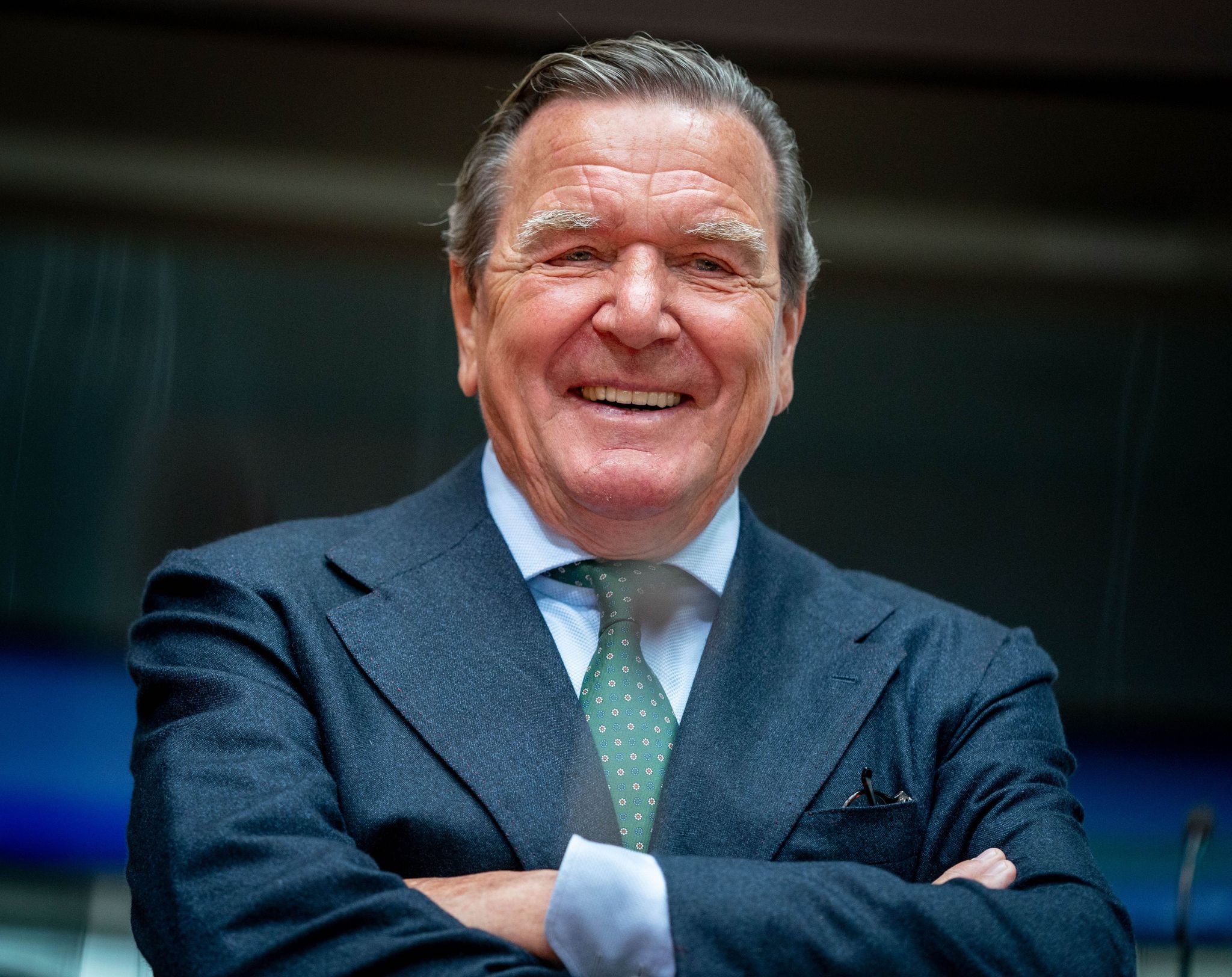 Gerhard Schröder (SPD), Ehemaliger Bundeskanzler.
