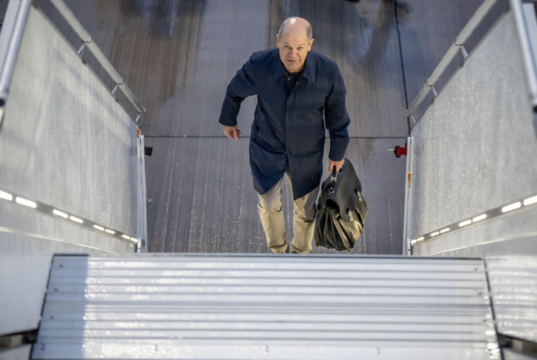 Für Olaf Scholz Ist Es Bereits Die Dritte Größere Afrika-Reise Seit Amtsantritt.