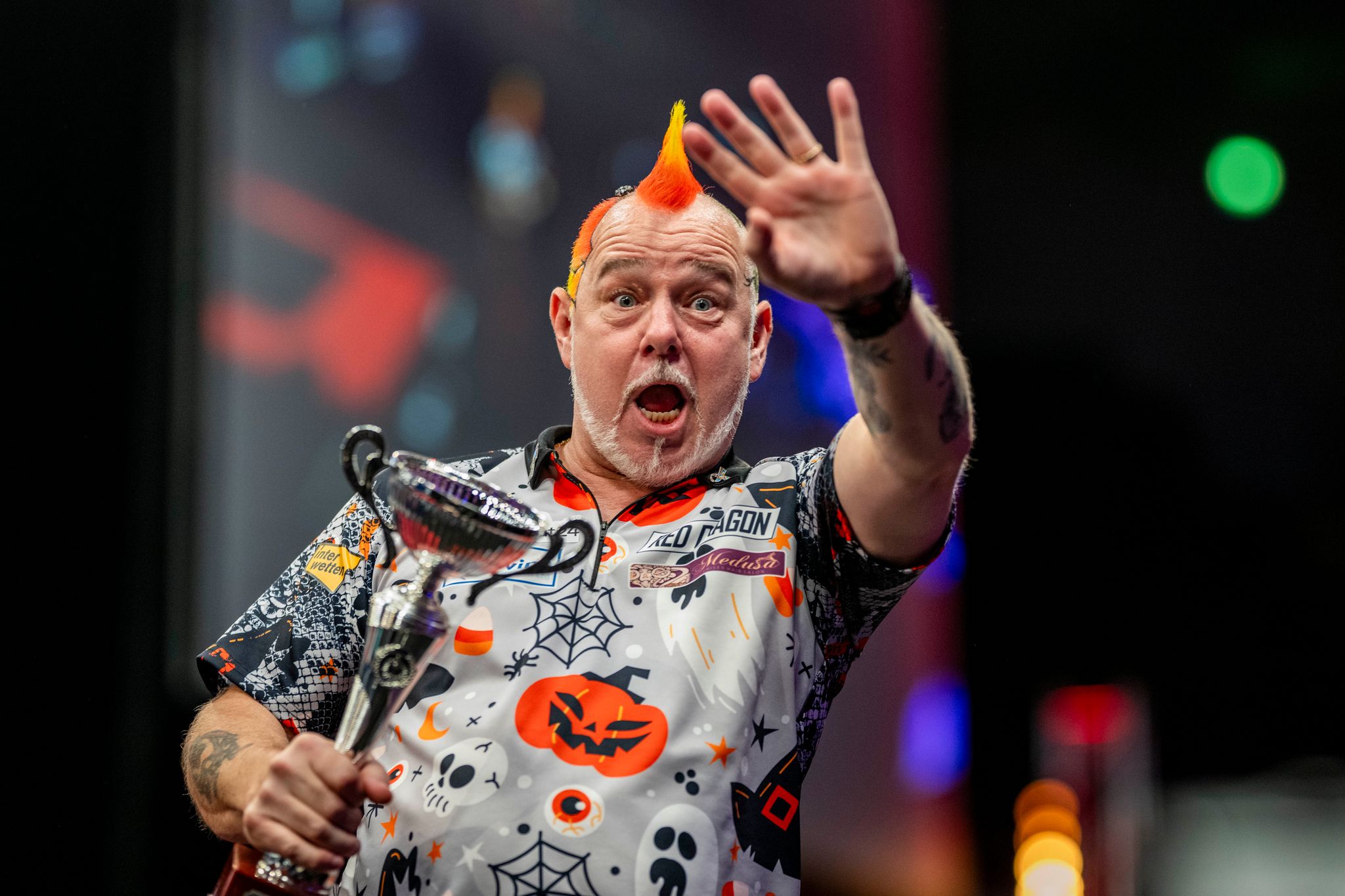 Europameister Wright Fiebert Darts-WM Entgegen